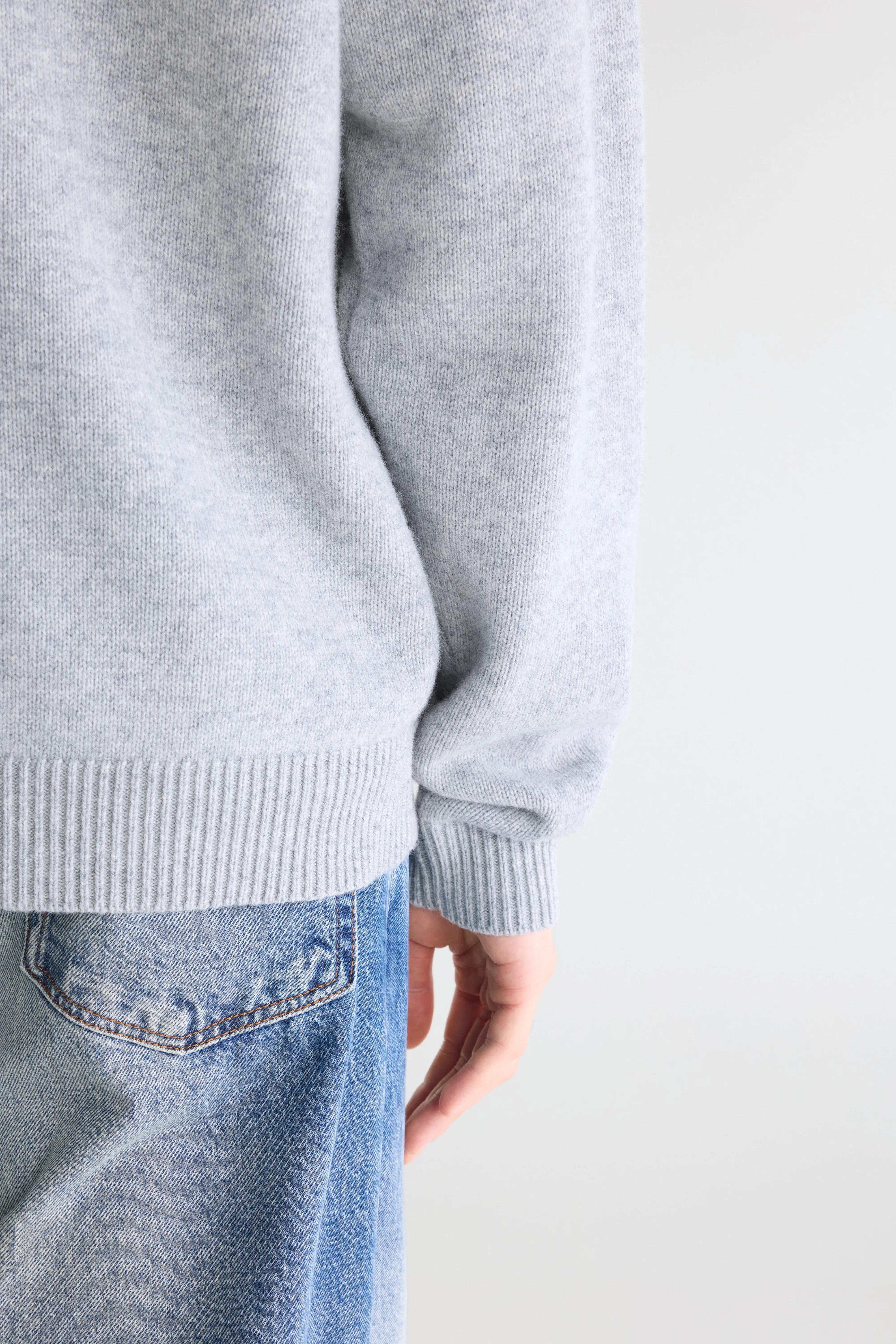 Gakew relaxed crewneck sweater (262 / M / H. GREY)