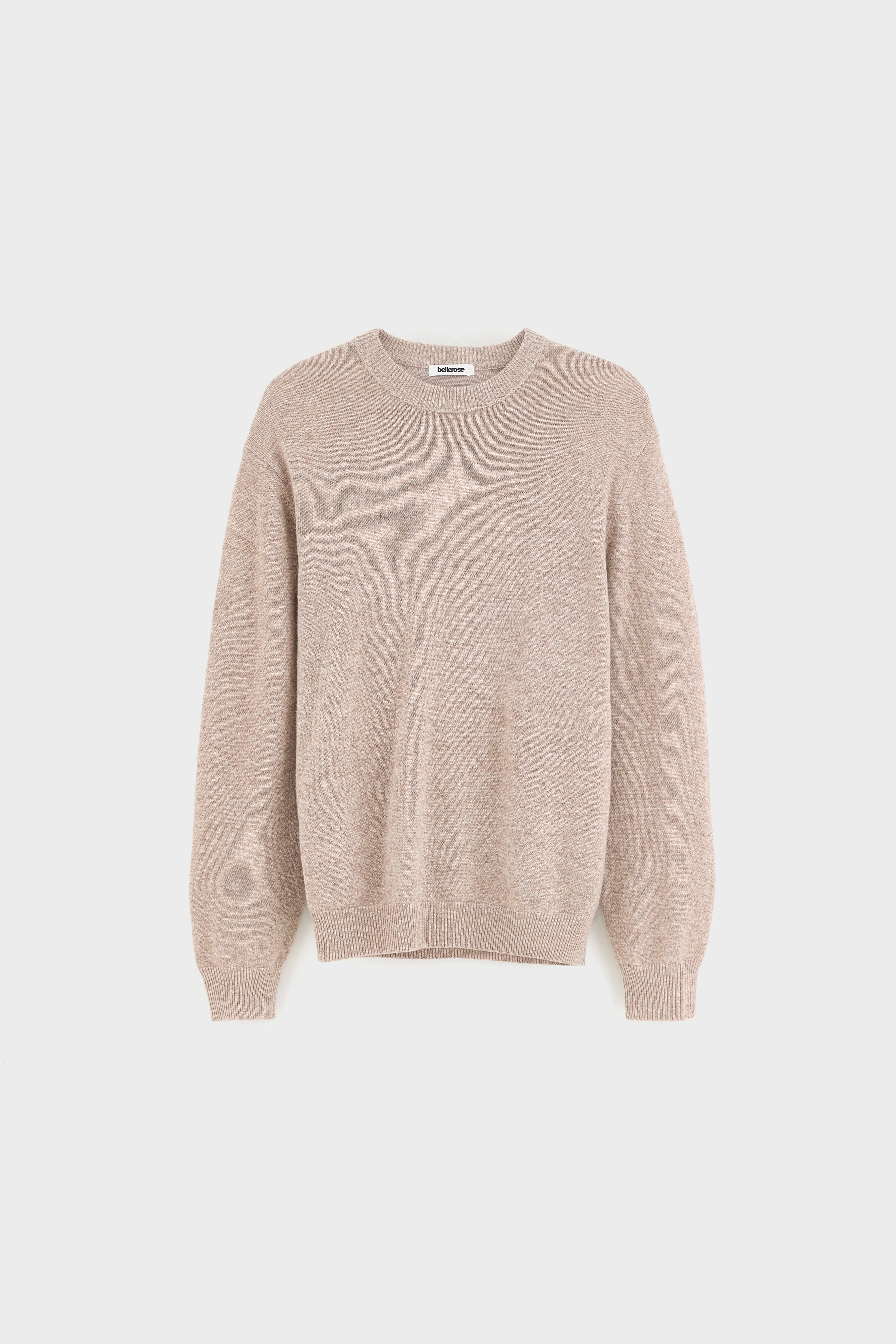 Gak classic crewneck sweater (262 / M / BEIGE MELANGE)