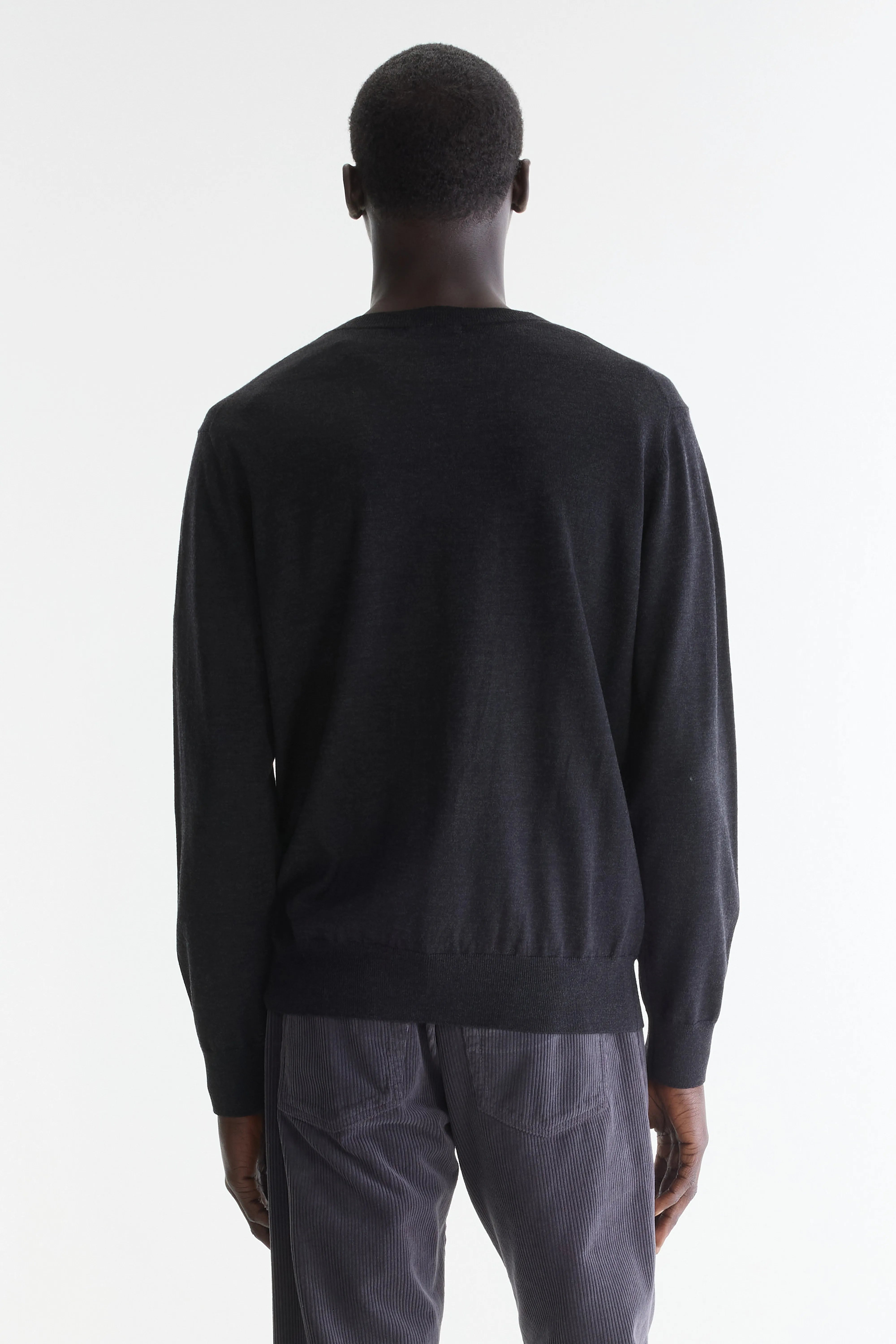 Pull col rond Dilles (262 / M / CHARCOAL)