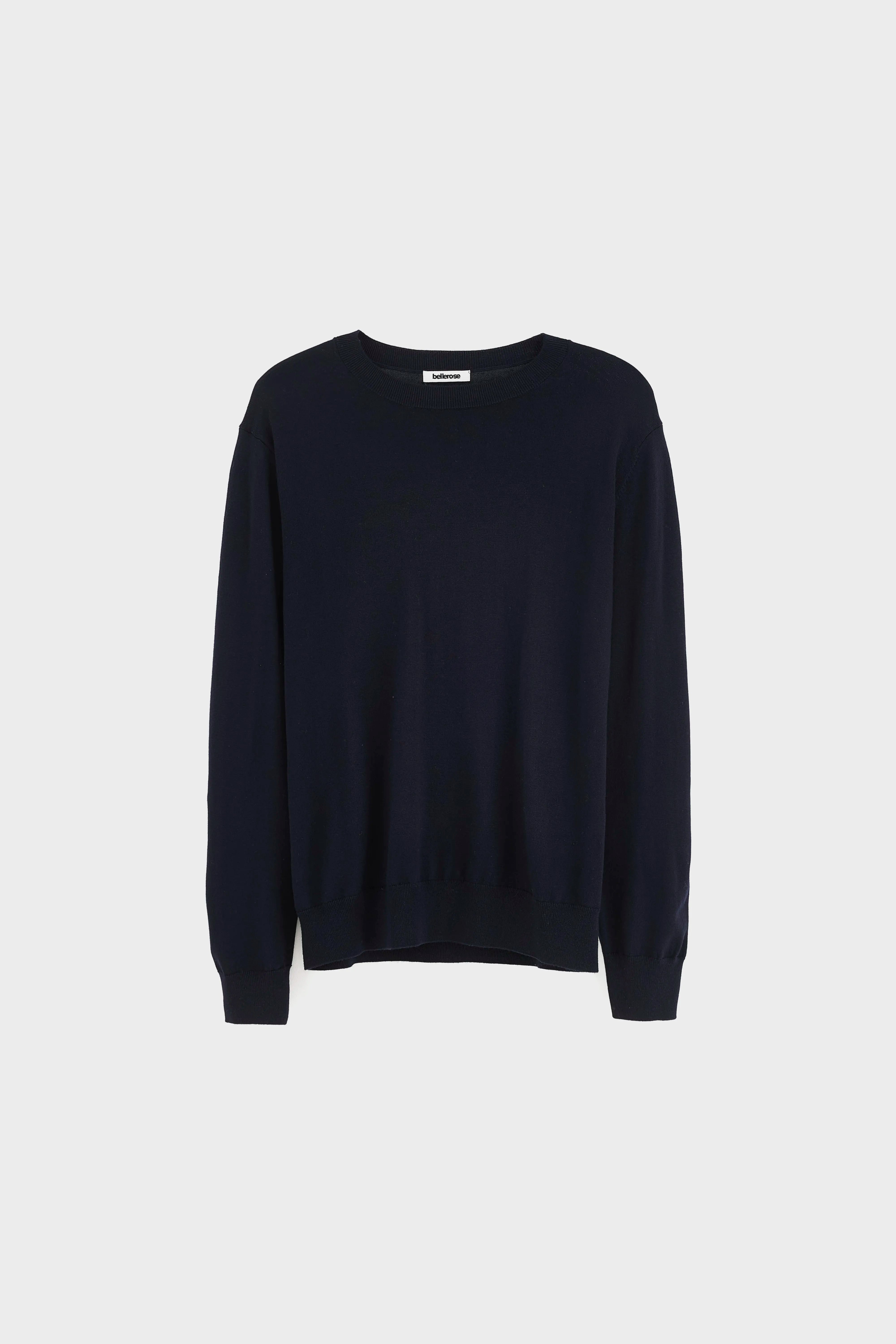 Dilles crewneck sweater (262 / M / BLACK BLUE)