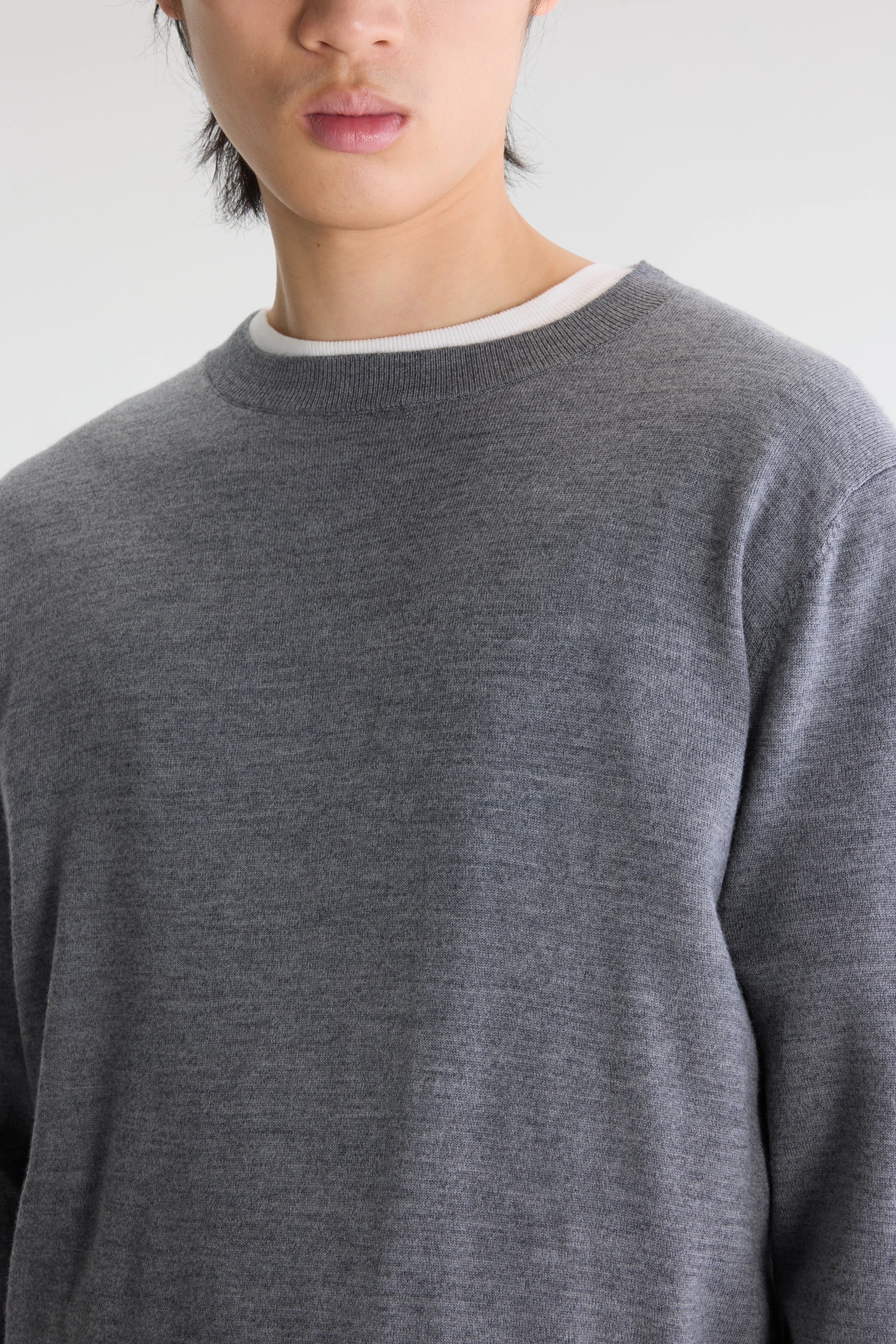 Dilles crewneck sweater (262 / M / MID GREY)