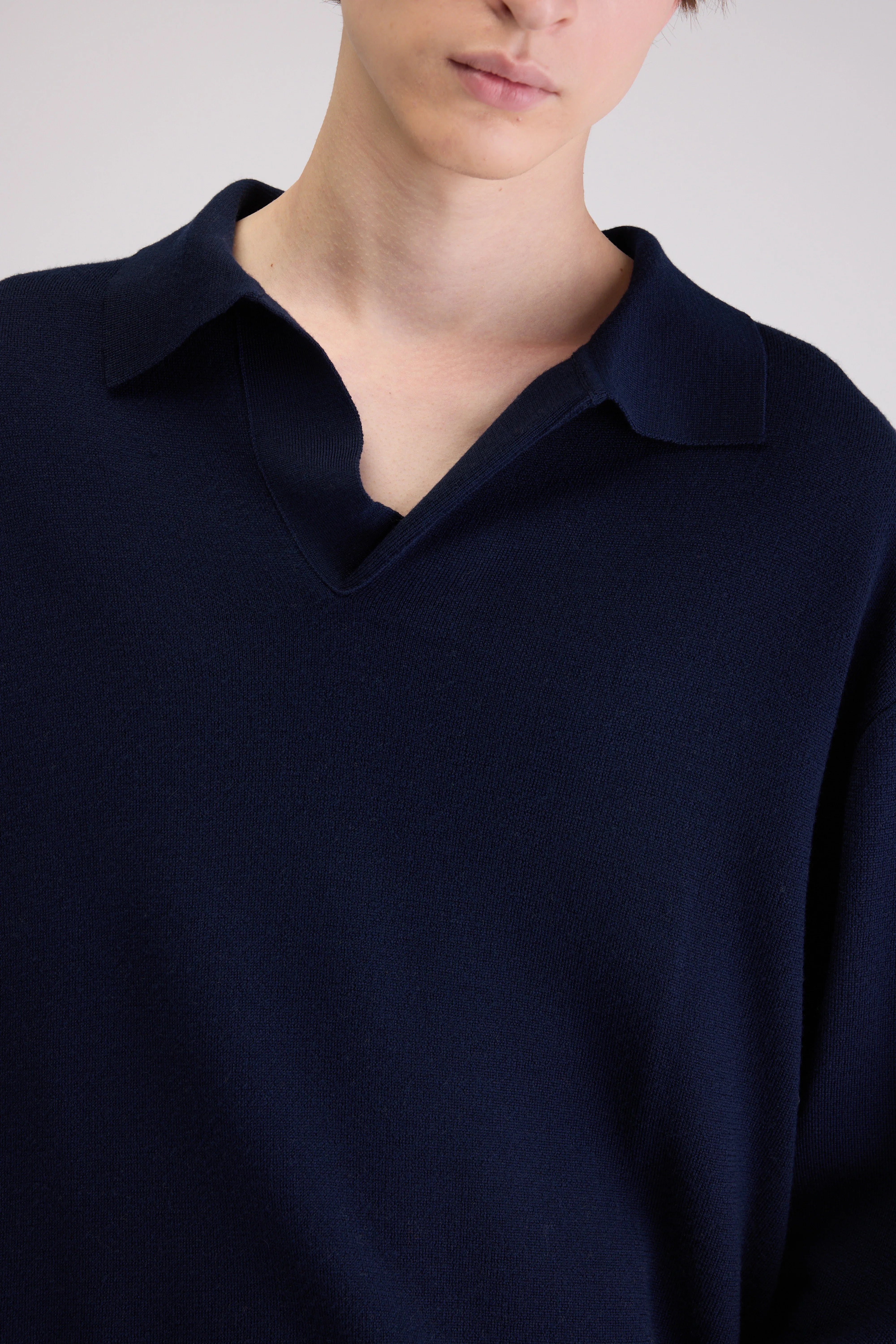 Pull col polo Dillou (262 / M / NAVY)