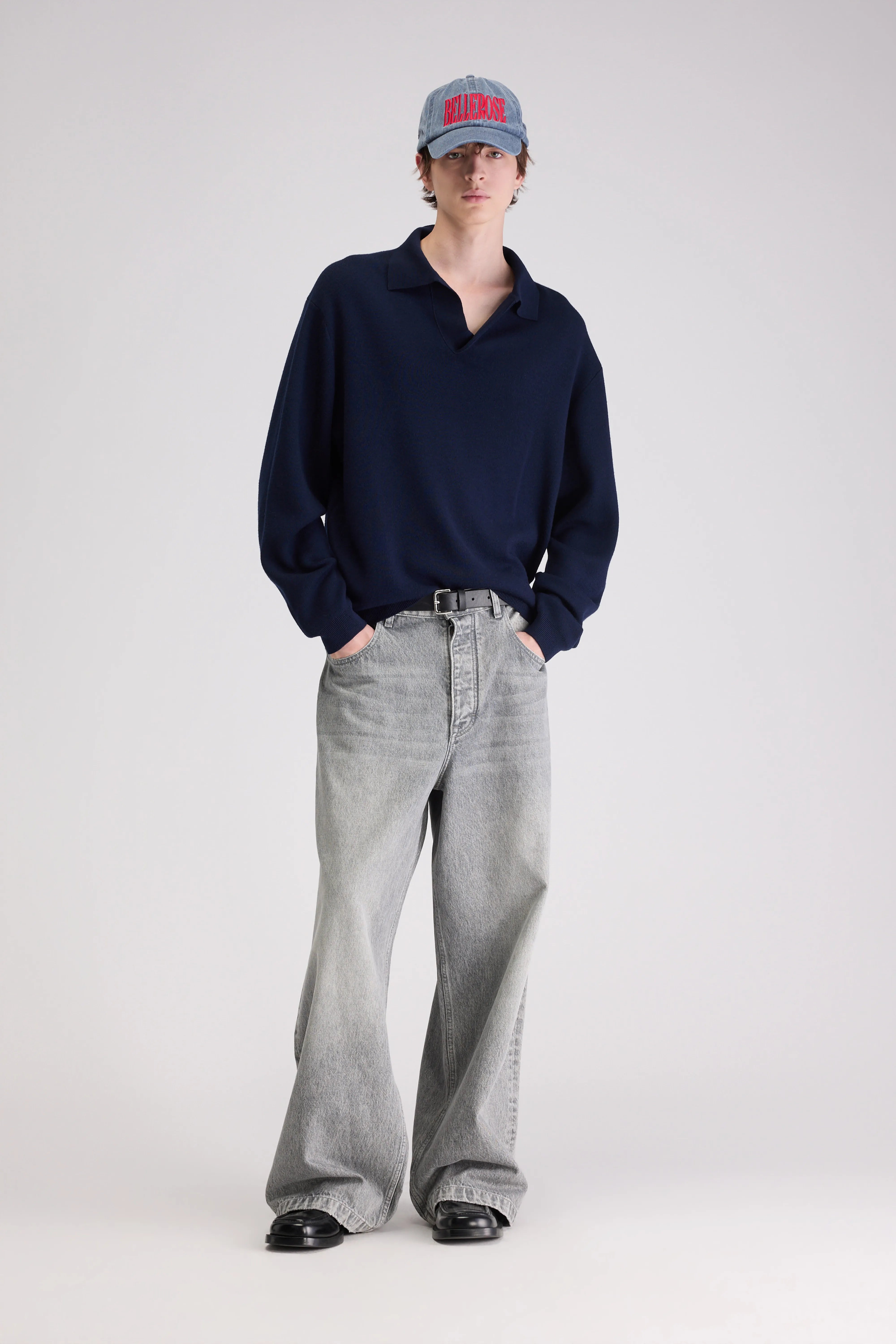 Pull col polo Dillou (262 / M / NAVY)