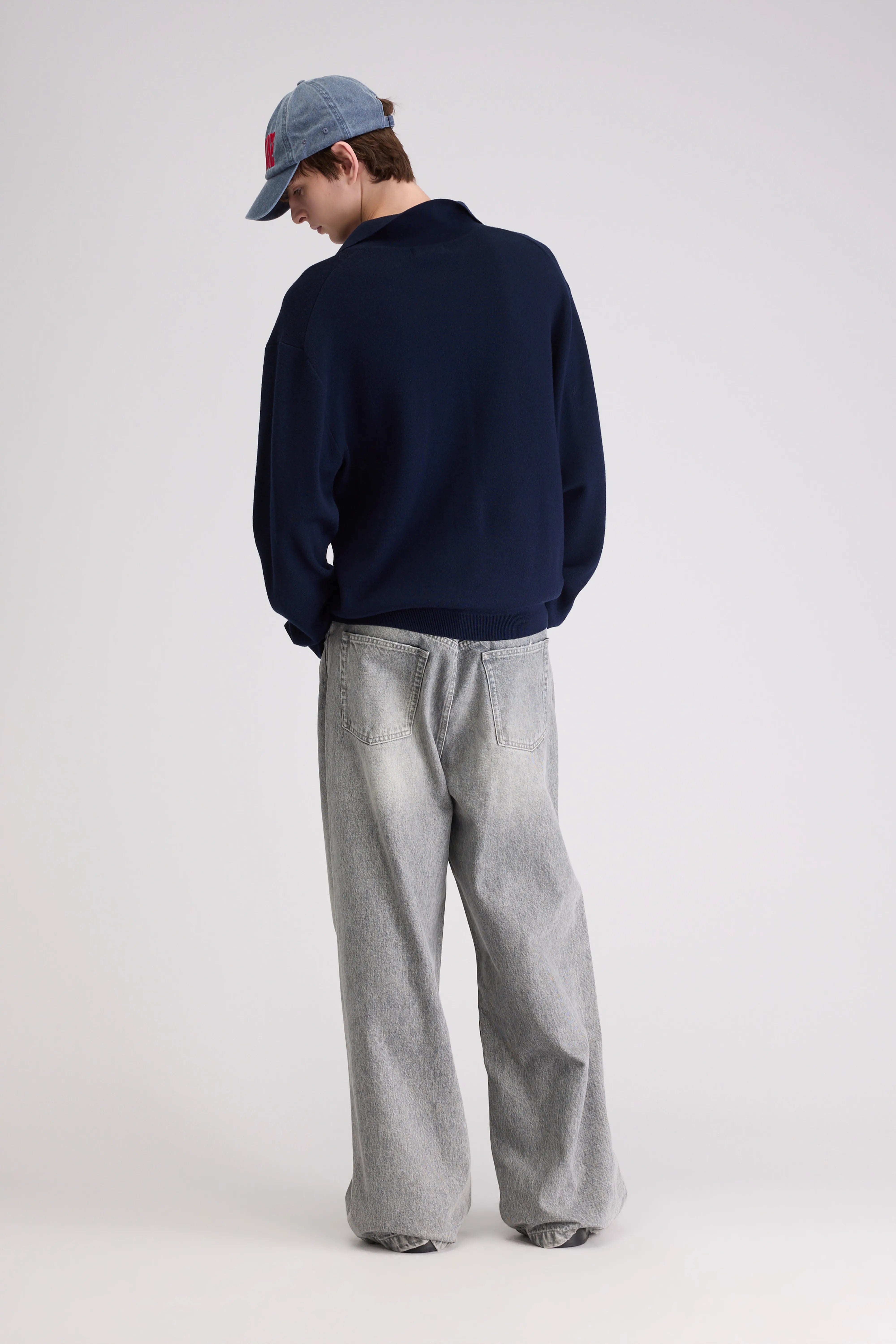 Pull col polo Dillou (262 / M / NAVY)