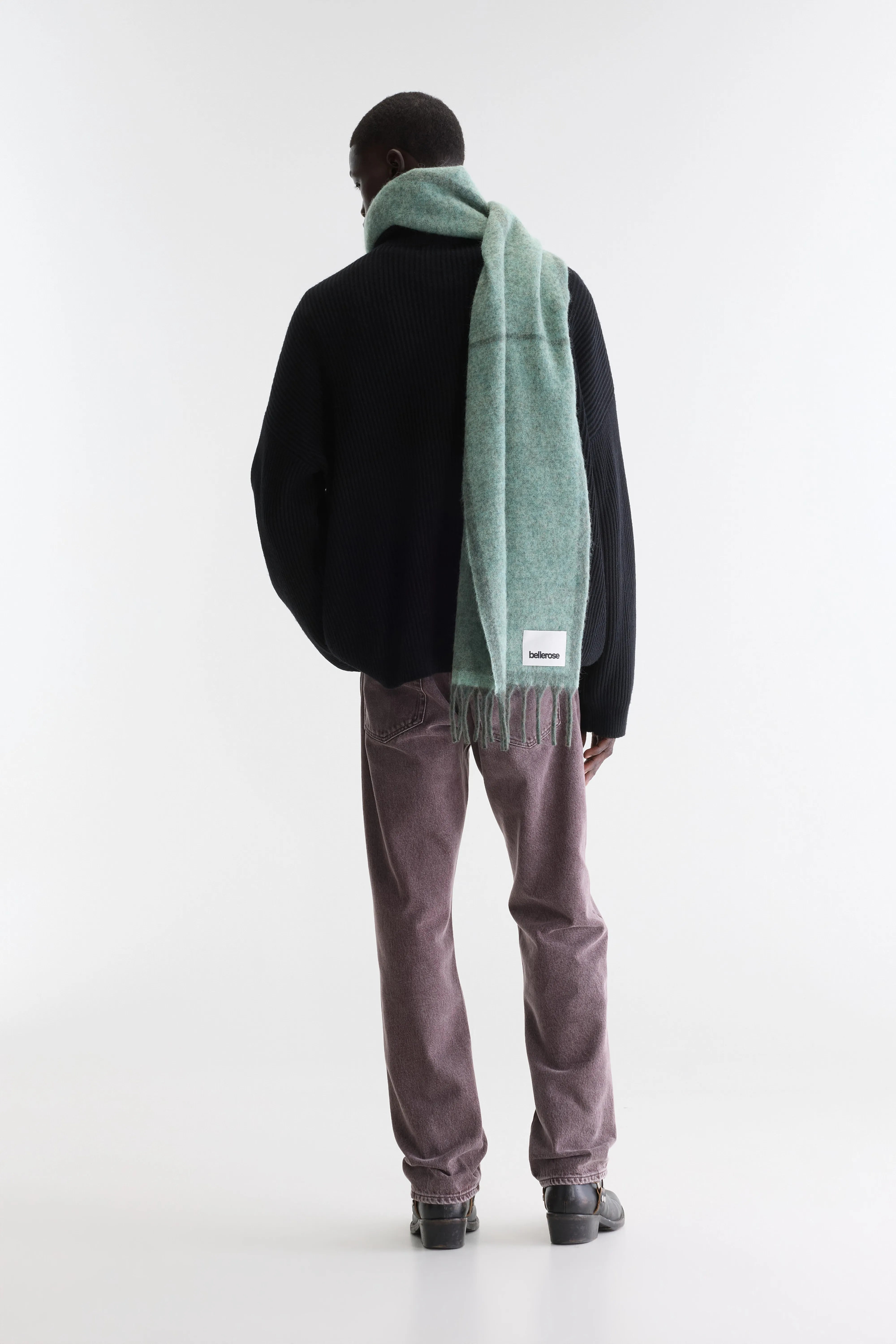 Ameiz mock-neck sweater (262 / M / BLACK)