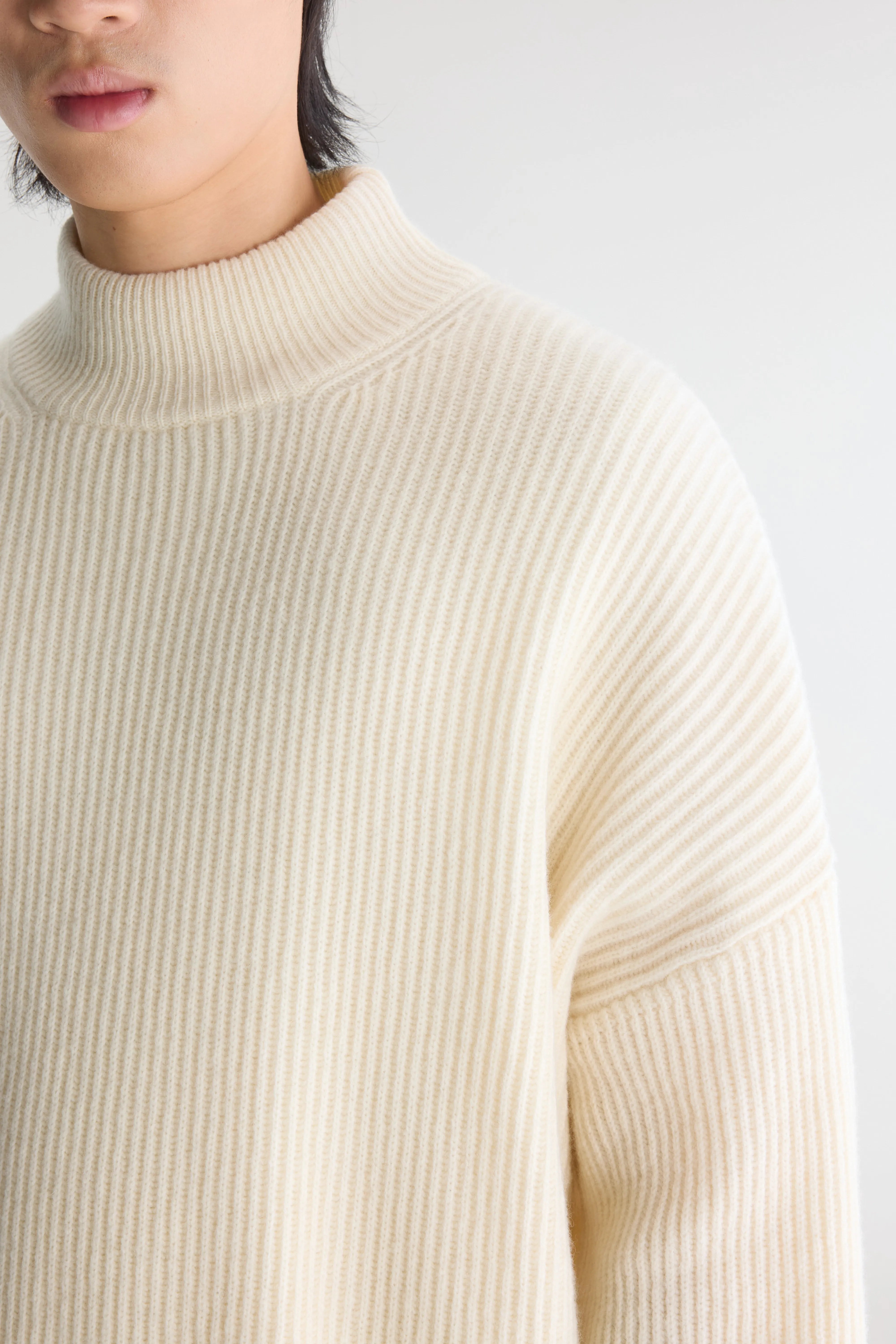 Pull col montant Ameno (262 / M / ECRU)
