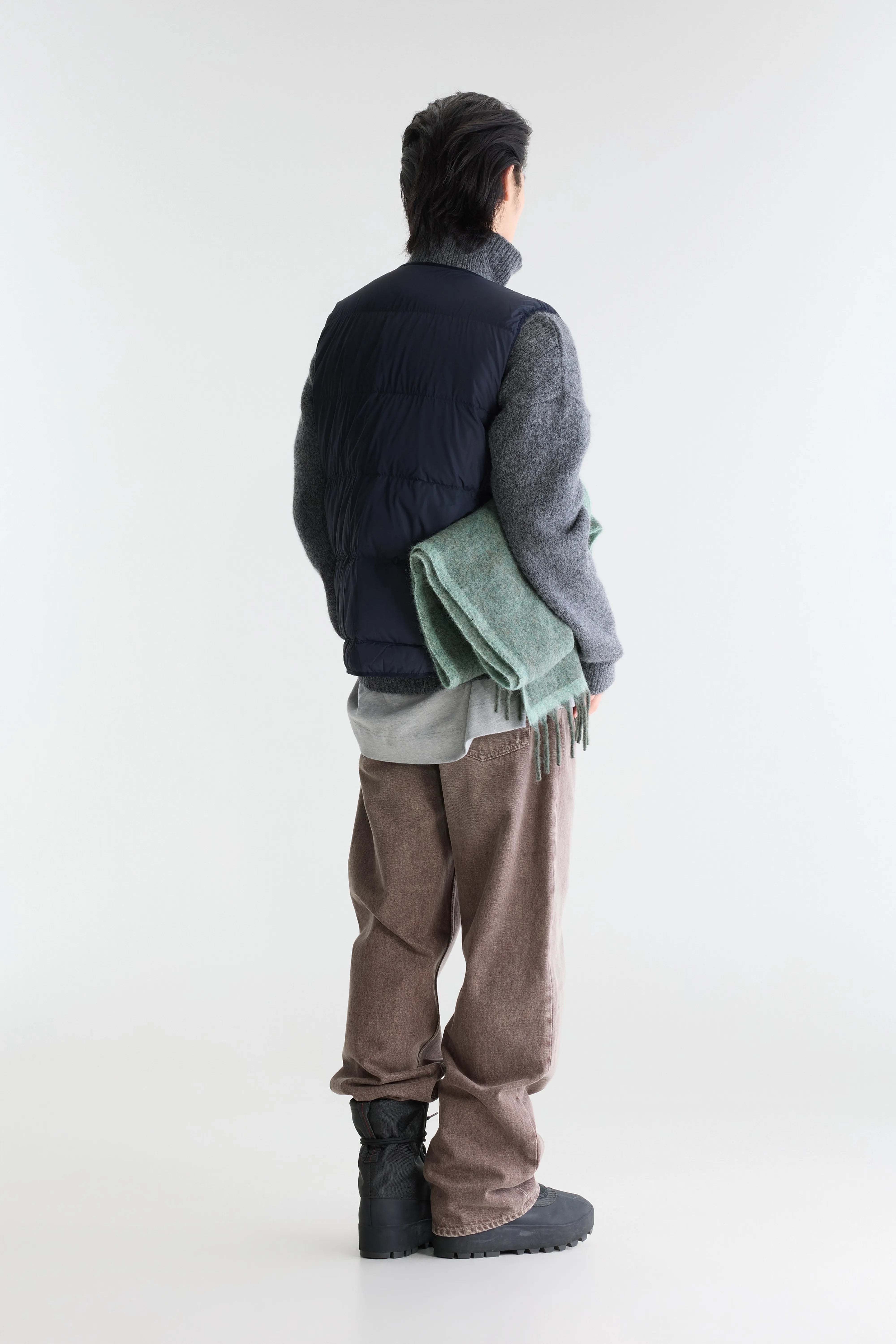Aosme turtleneck sweater (262 / M / MID GREY)