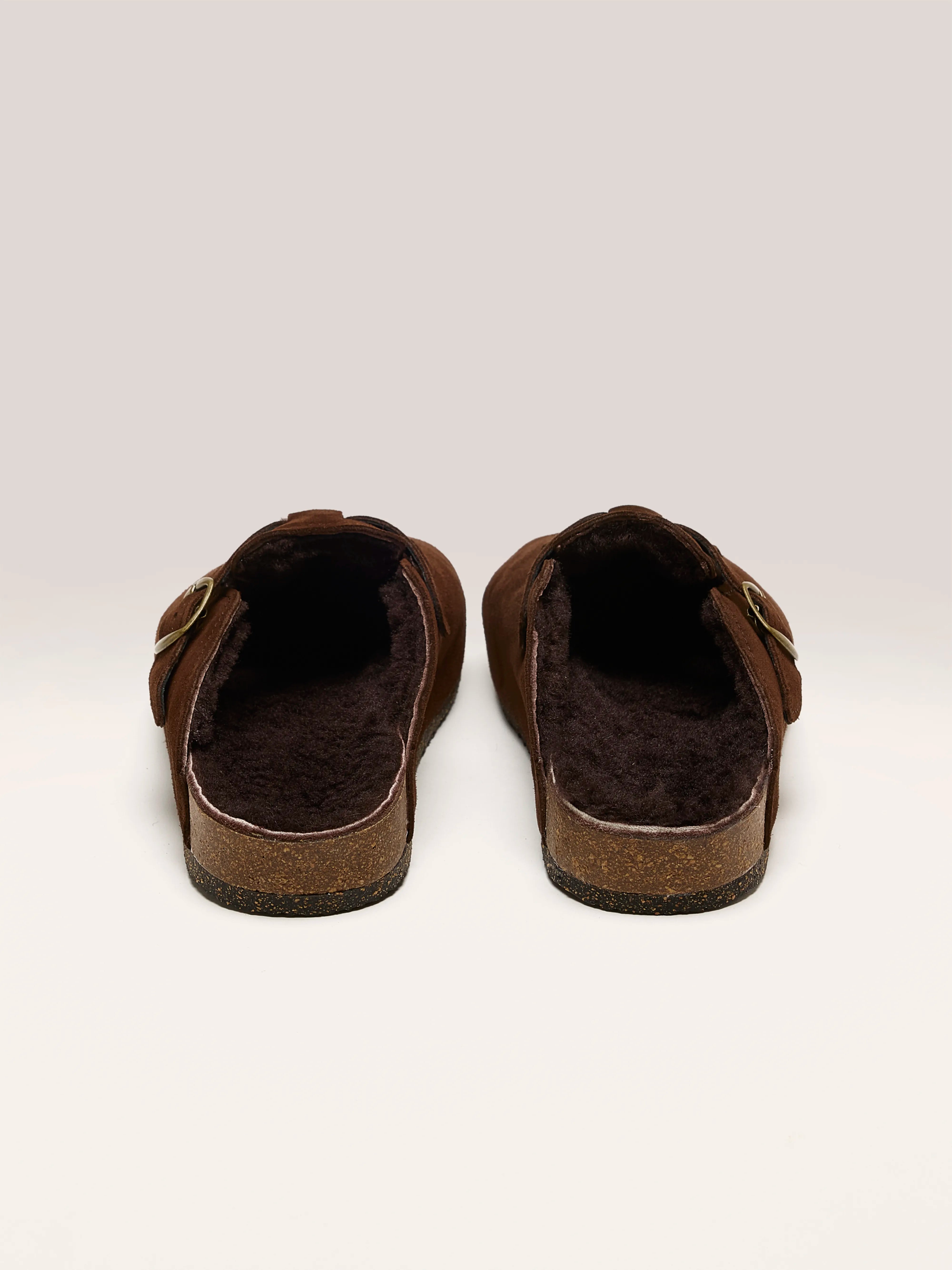 Choco Velour Clogs (242 / W / CHOCOLATE)