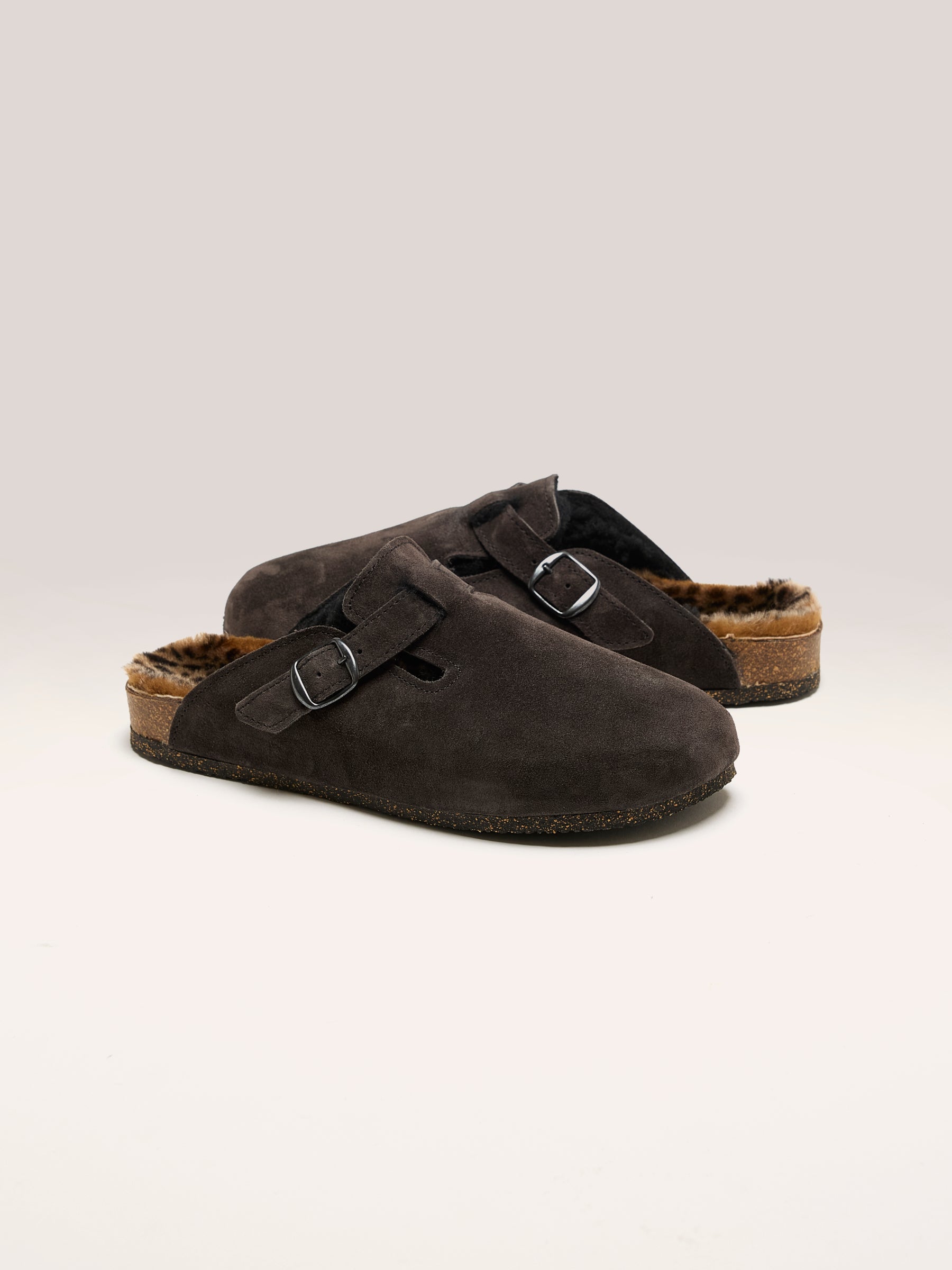 Moka Leopard Clogs (242 / W / BROWN)