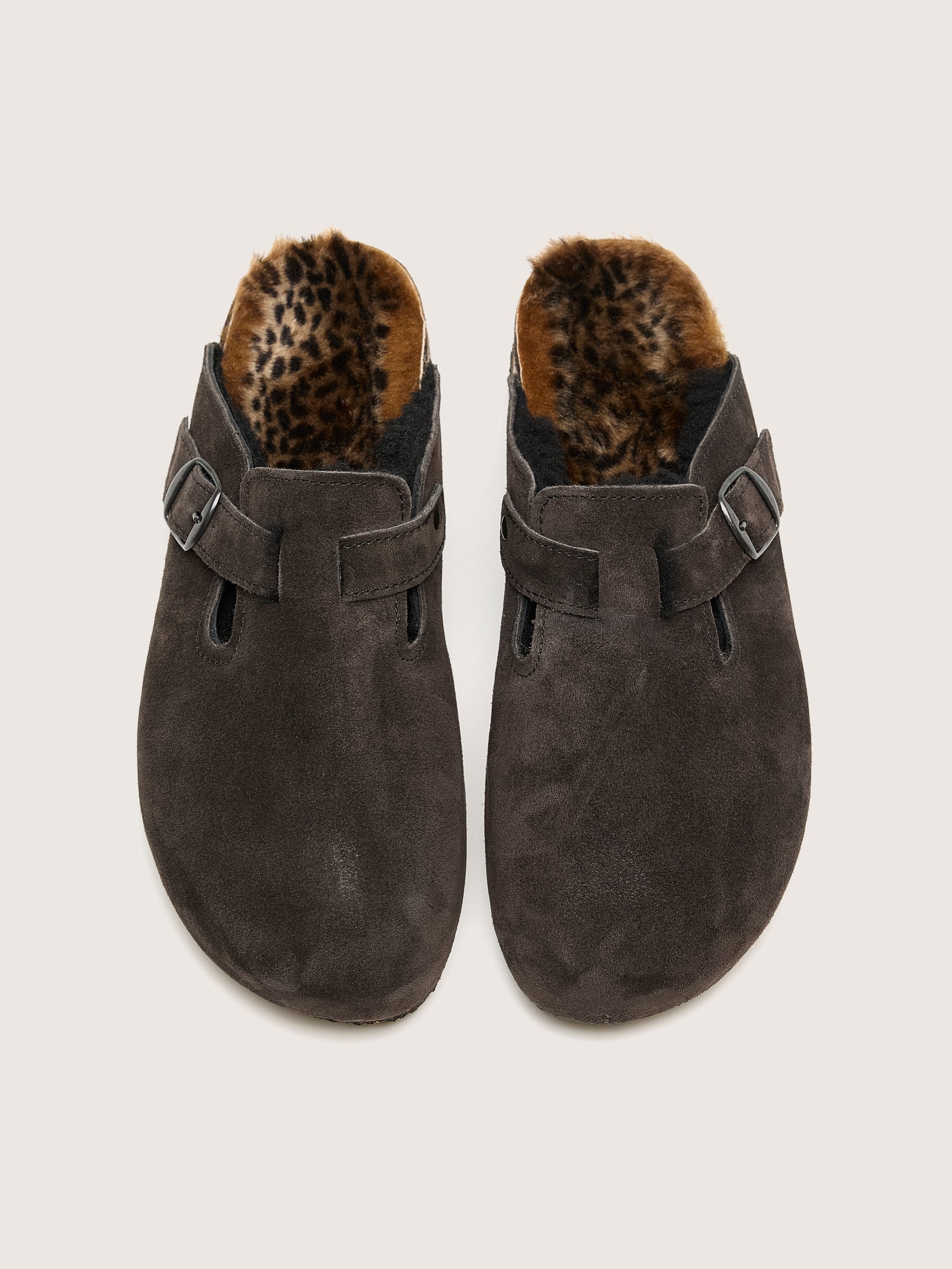 Moka Leopard Clogs For Women | Bellerose