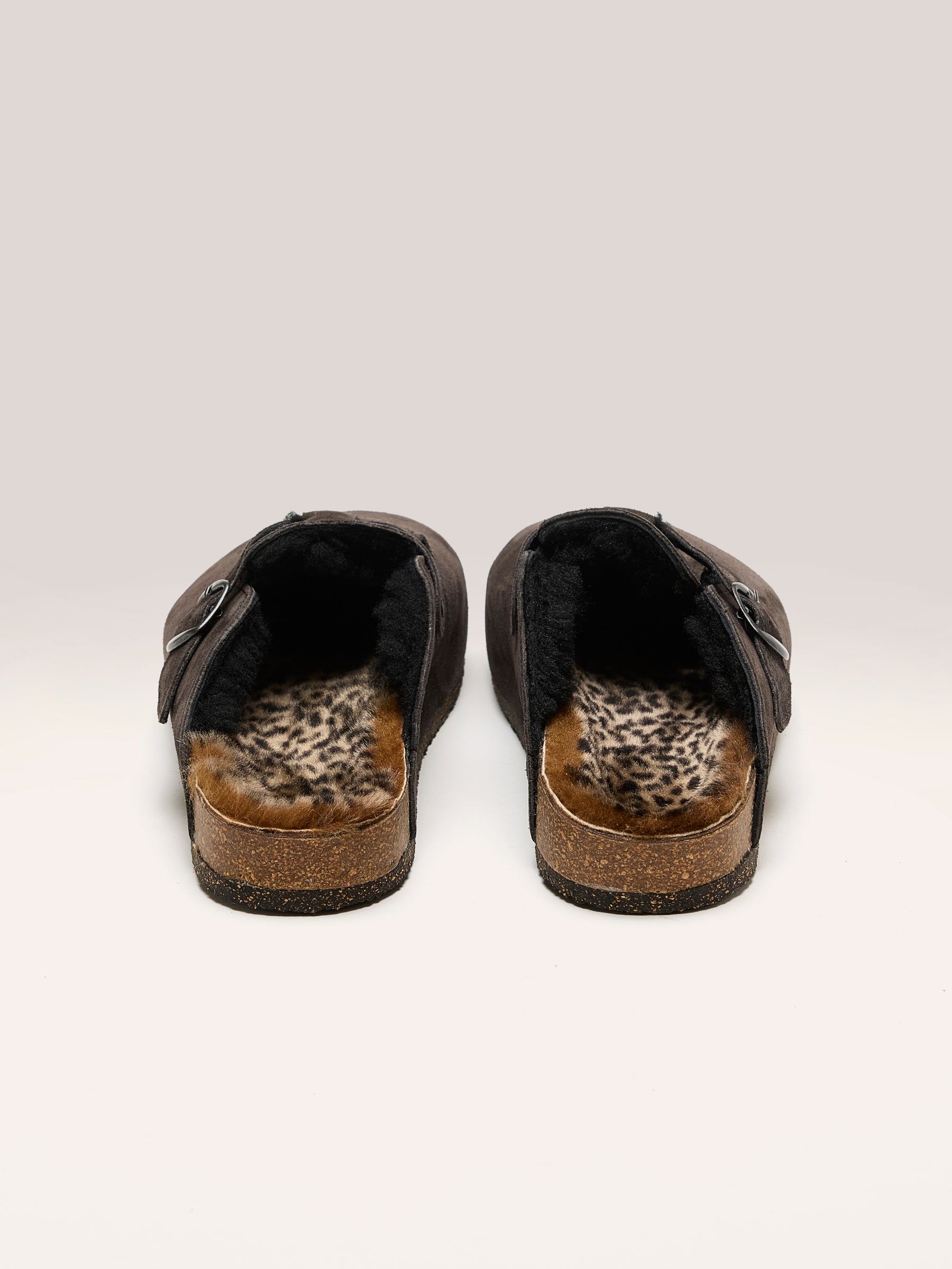 Moka Leopard Clogs (242 / W / BROWN)