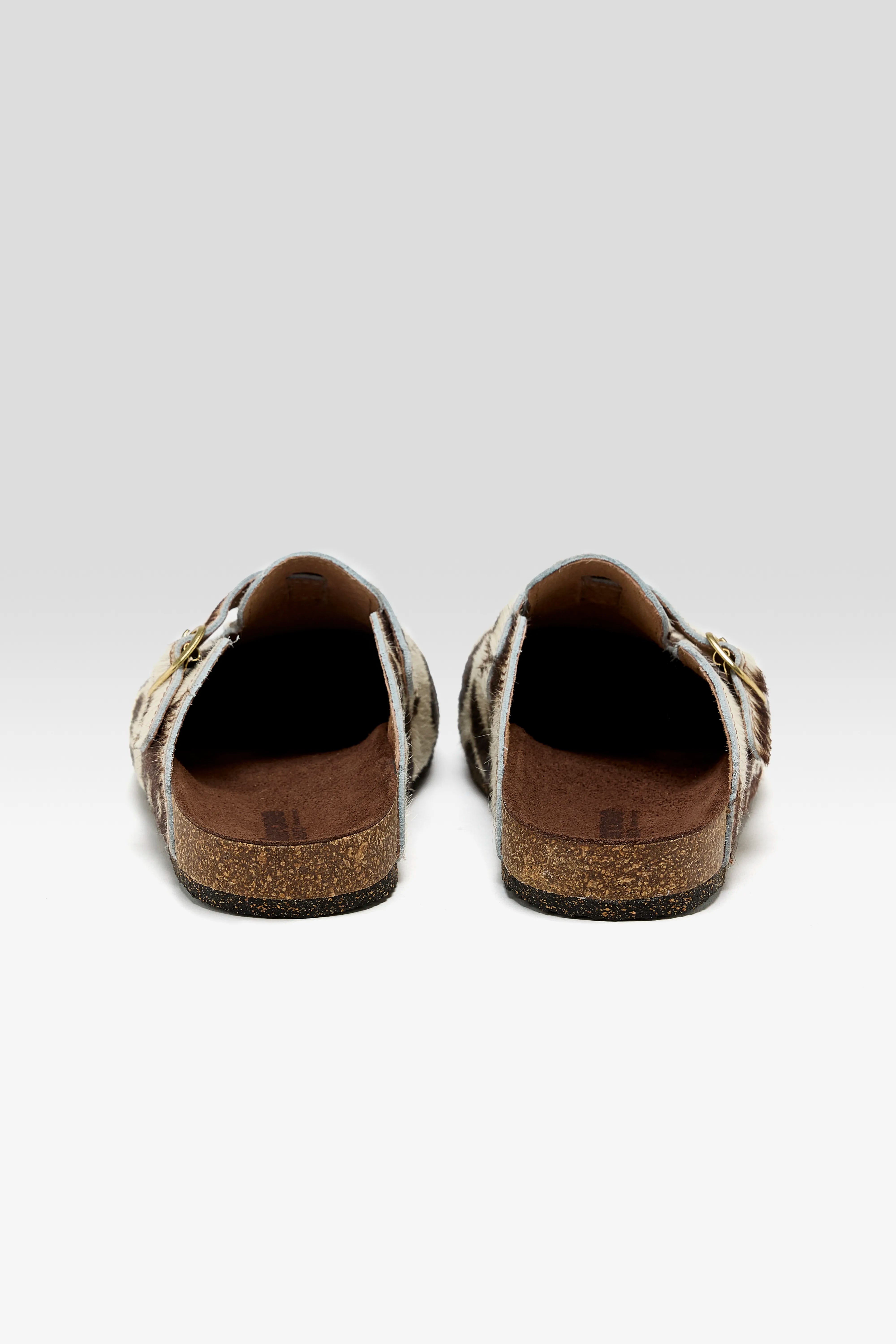 Marrow Leather Clogs  (251 / W / WHITE)