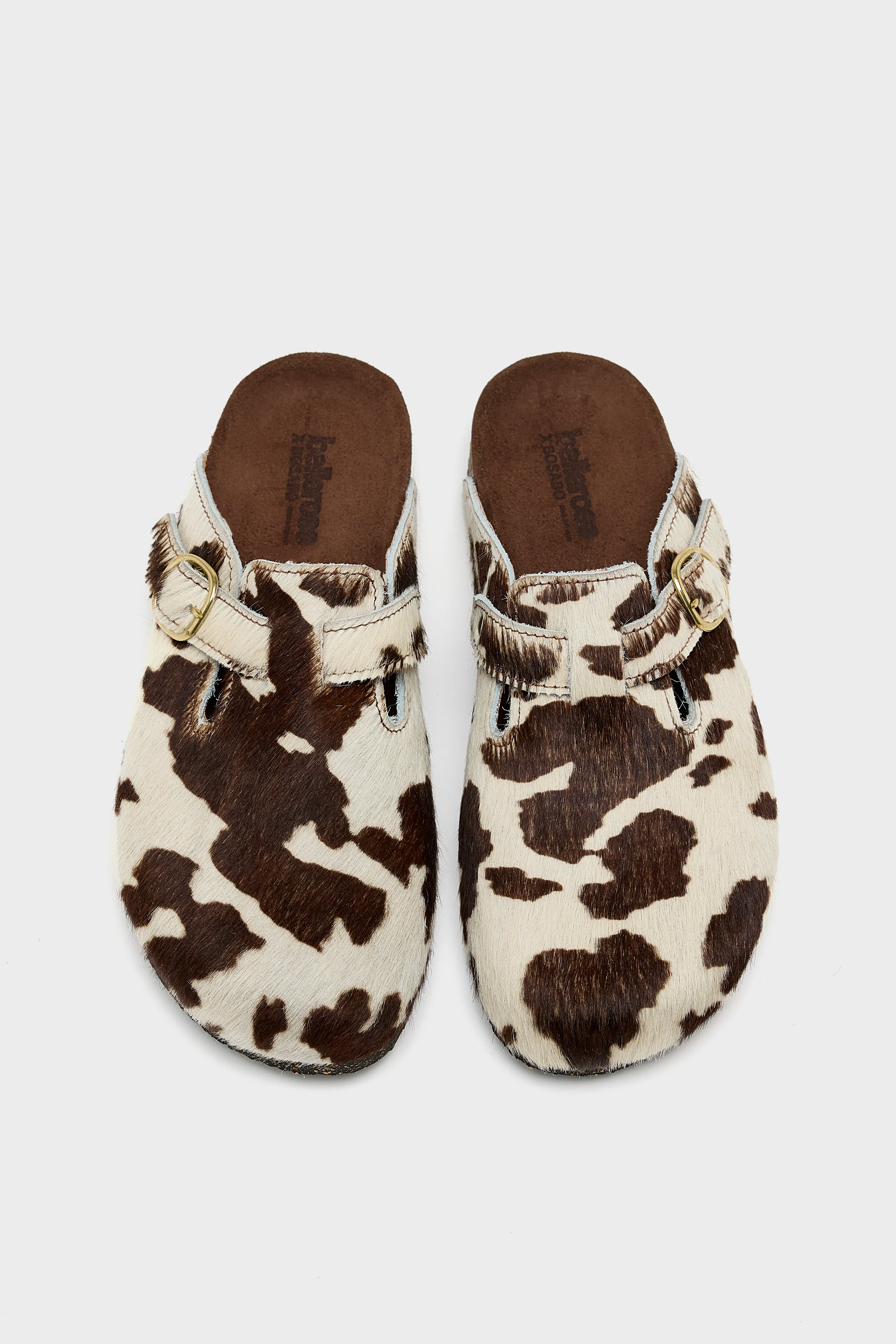 Marrow Leather Clogs Pour Femme | Bellerose