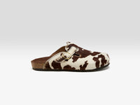 Sabots Marrow Leather Pour Femme | Bellerose