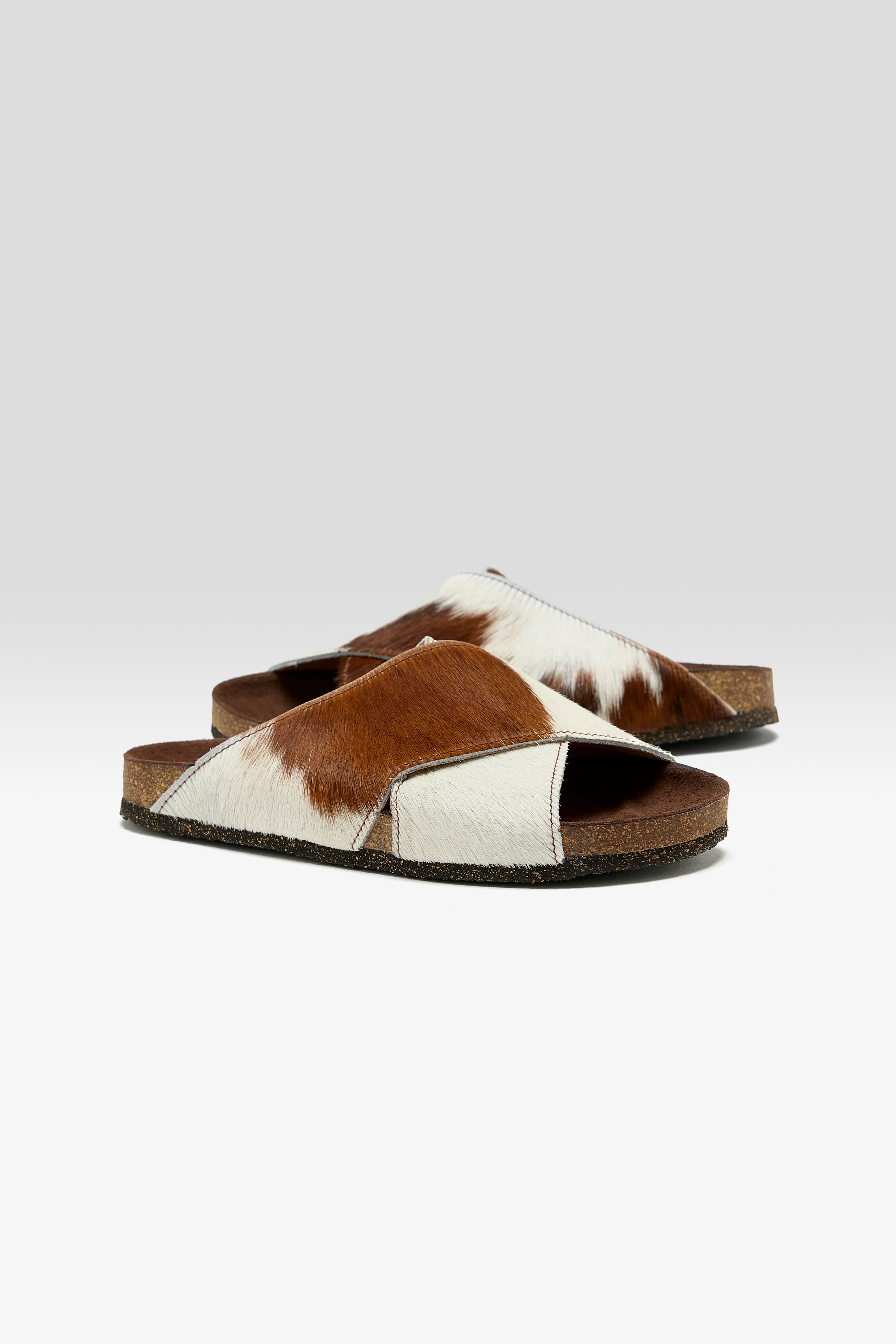 Normande Leather Sandals Pour Femme | Bellerose