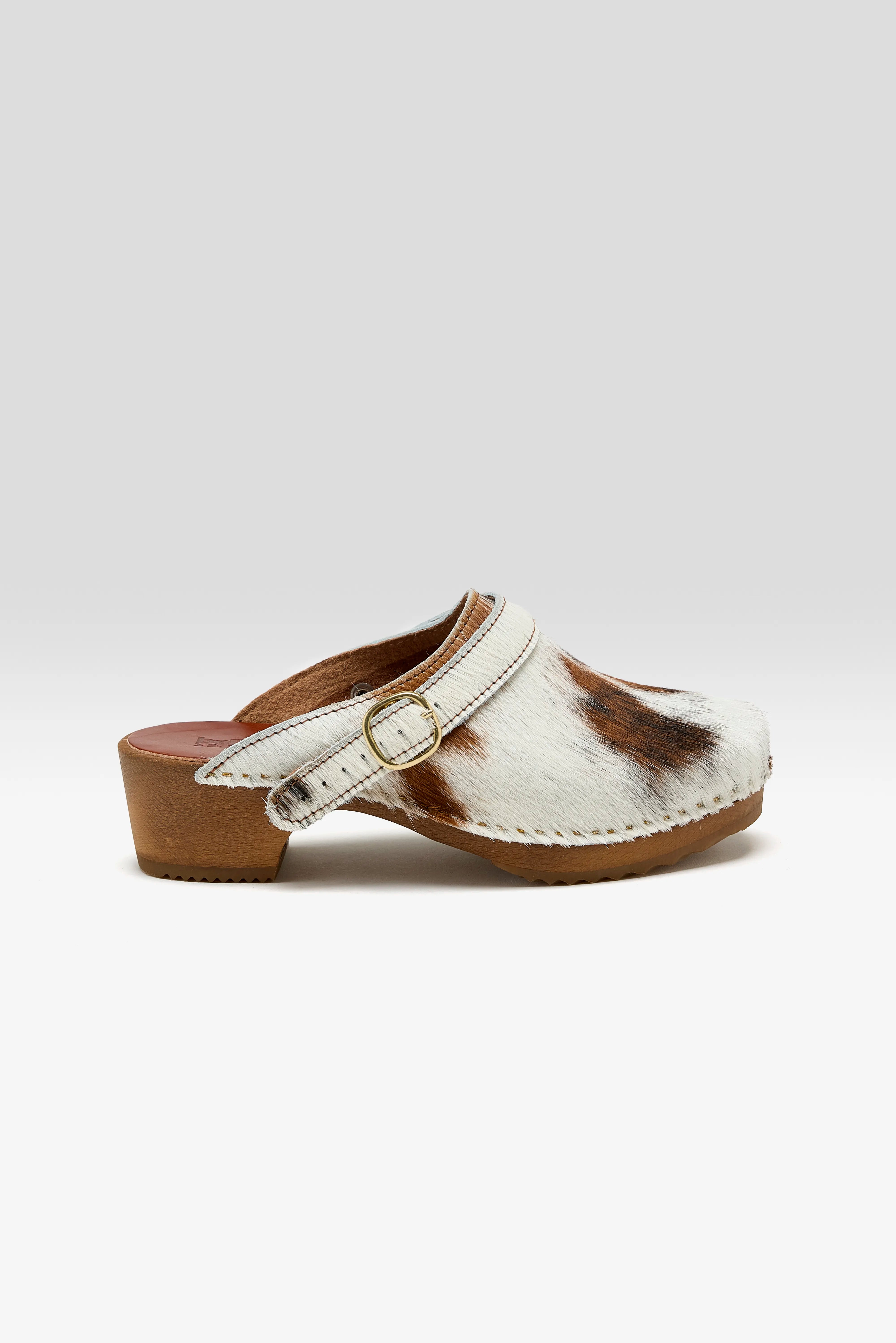 Normande Leather Heel Sandals Voor Dames | Bellerose