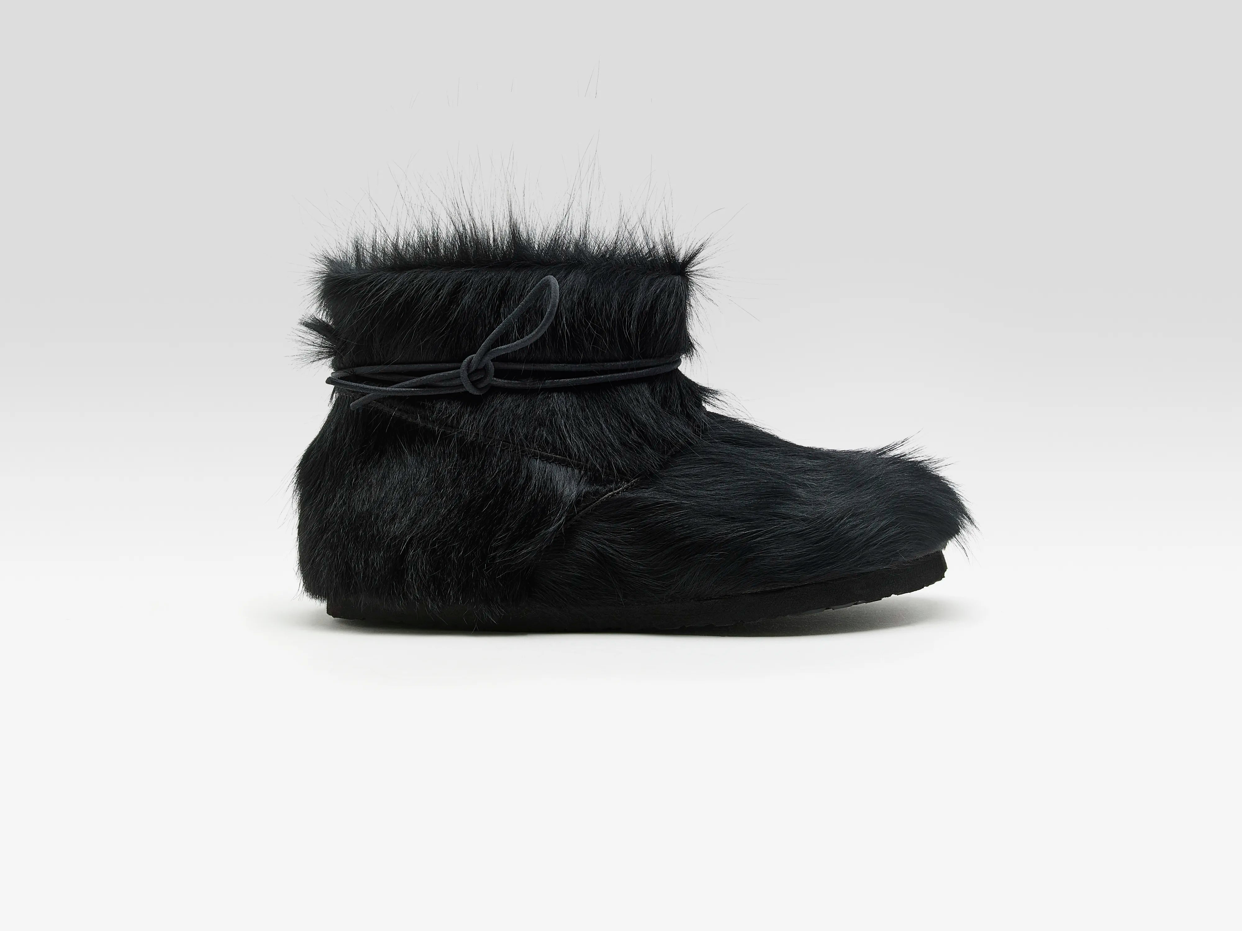 Cowhide Boots  (252 / B / BLACK)