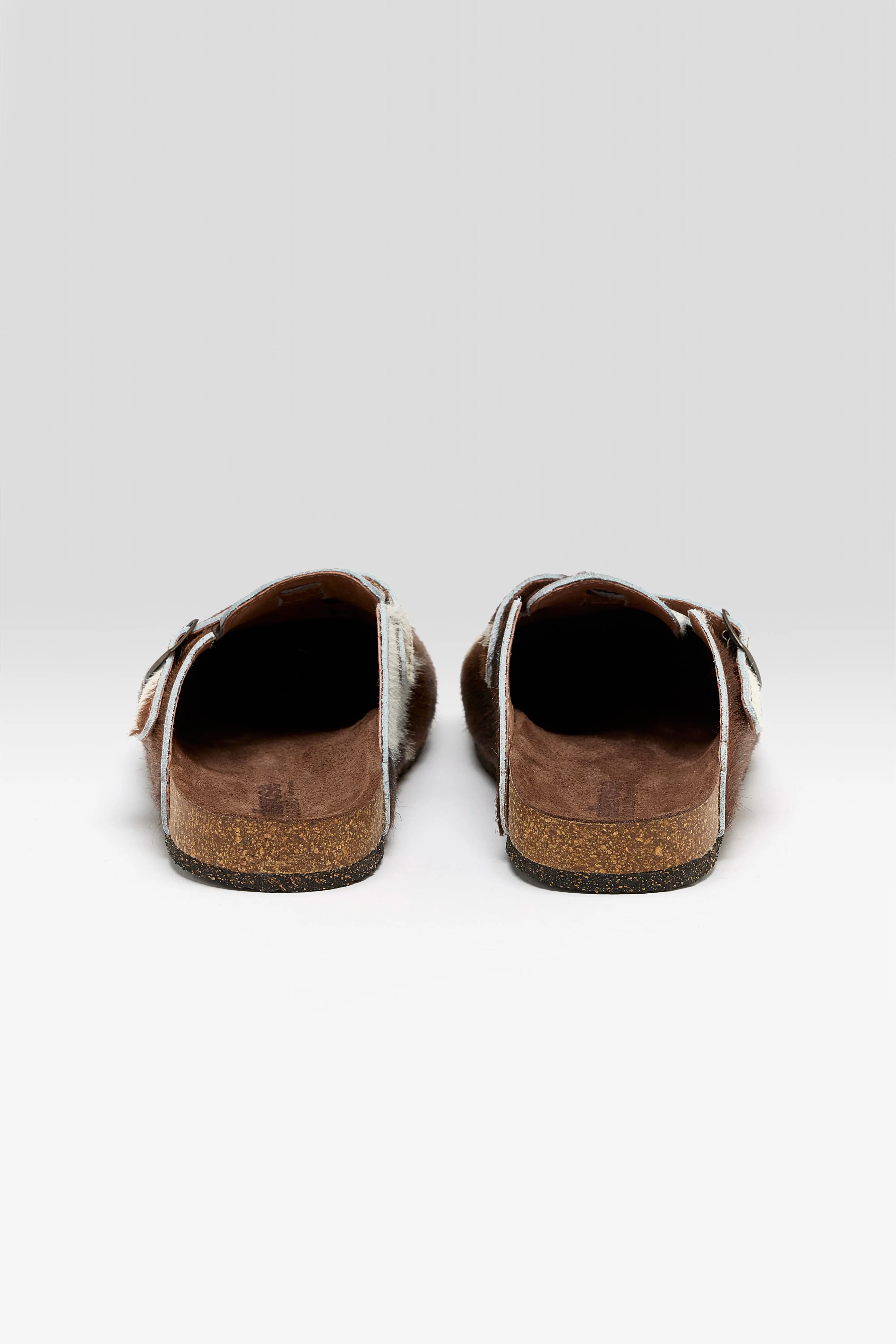 Normande Leather Clogs  (252 / W / BROWN)