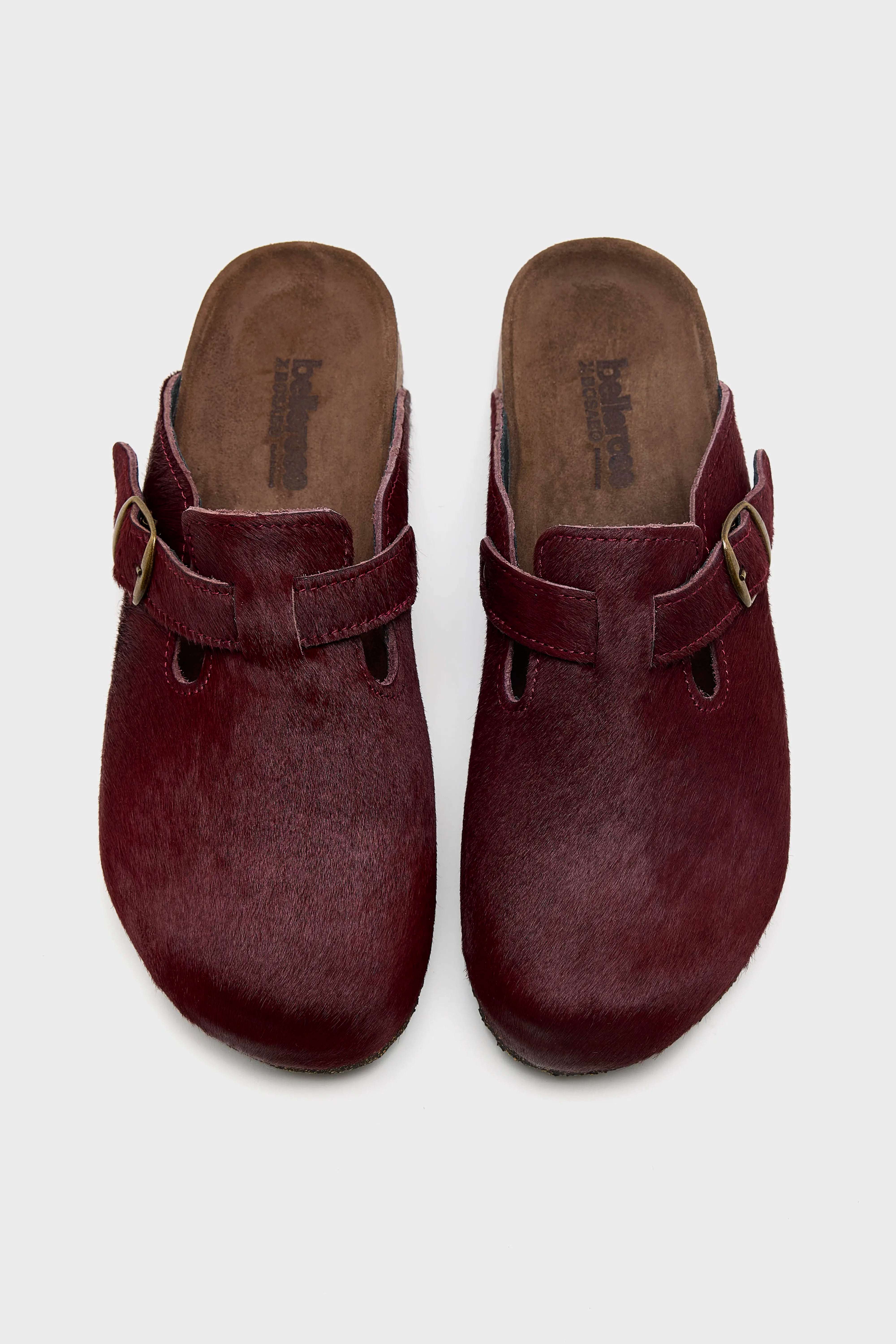 Bordeaux Ponyhair Mules  (261 / W / BORDEAUX)