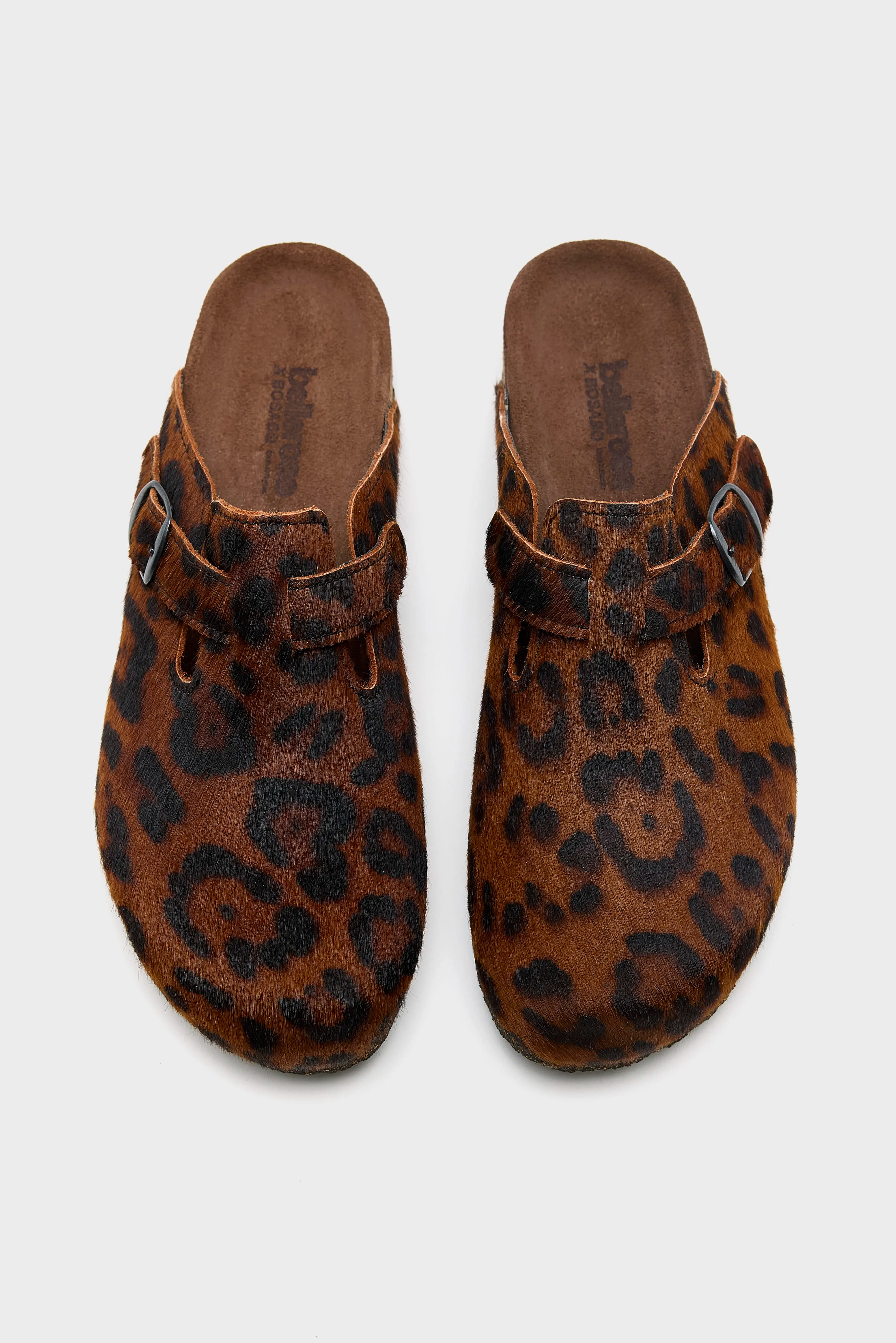 Cheetah Ponyhair Mules For Women | Bellerose