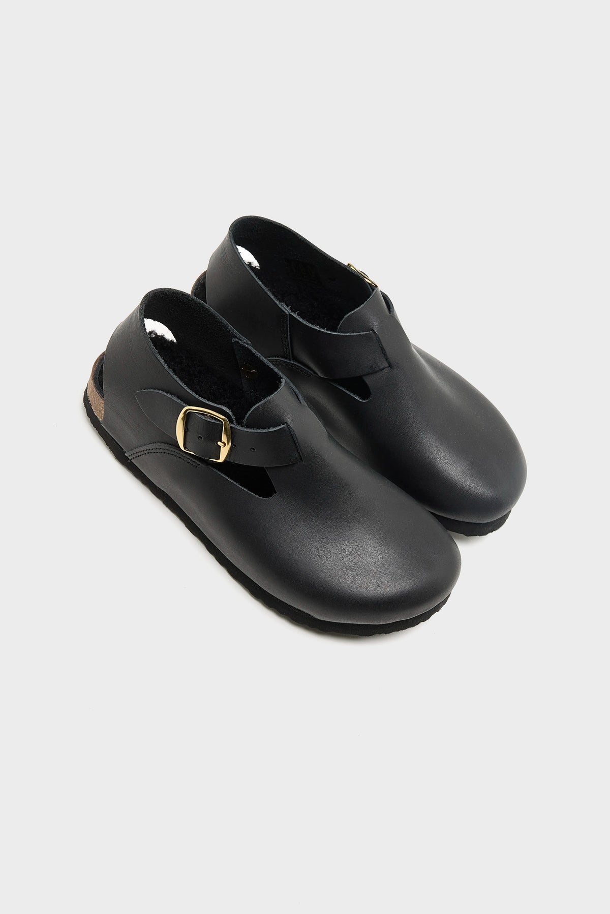 Sabots à Boucle Dorée (262 / W / BLACK)