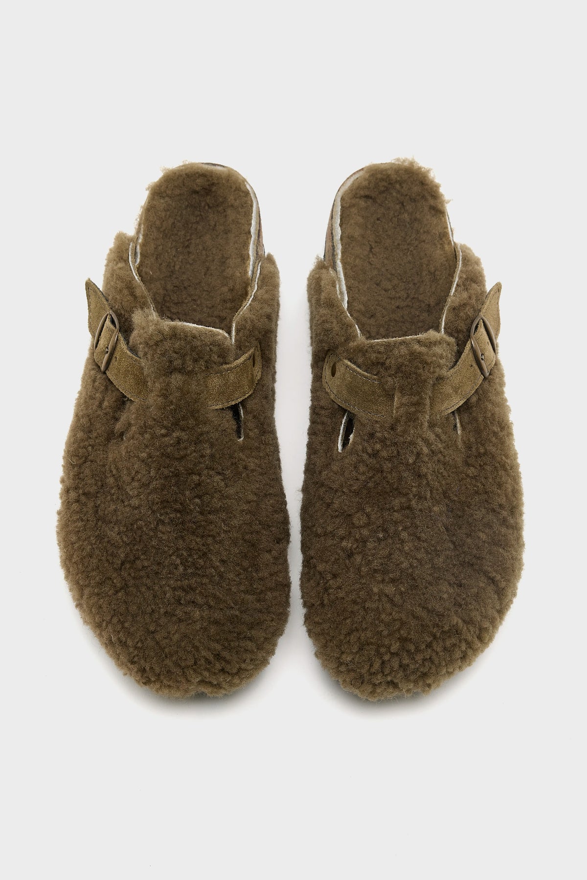 Sabots En Peau De Mouton Pour Femme | Bellerose