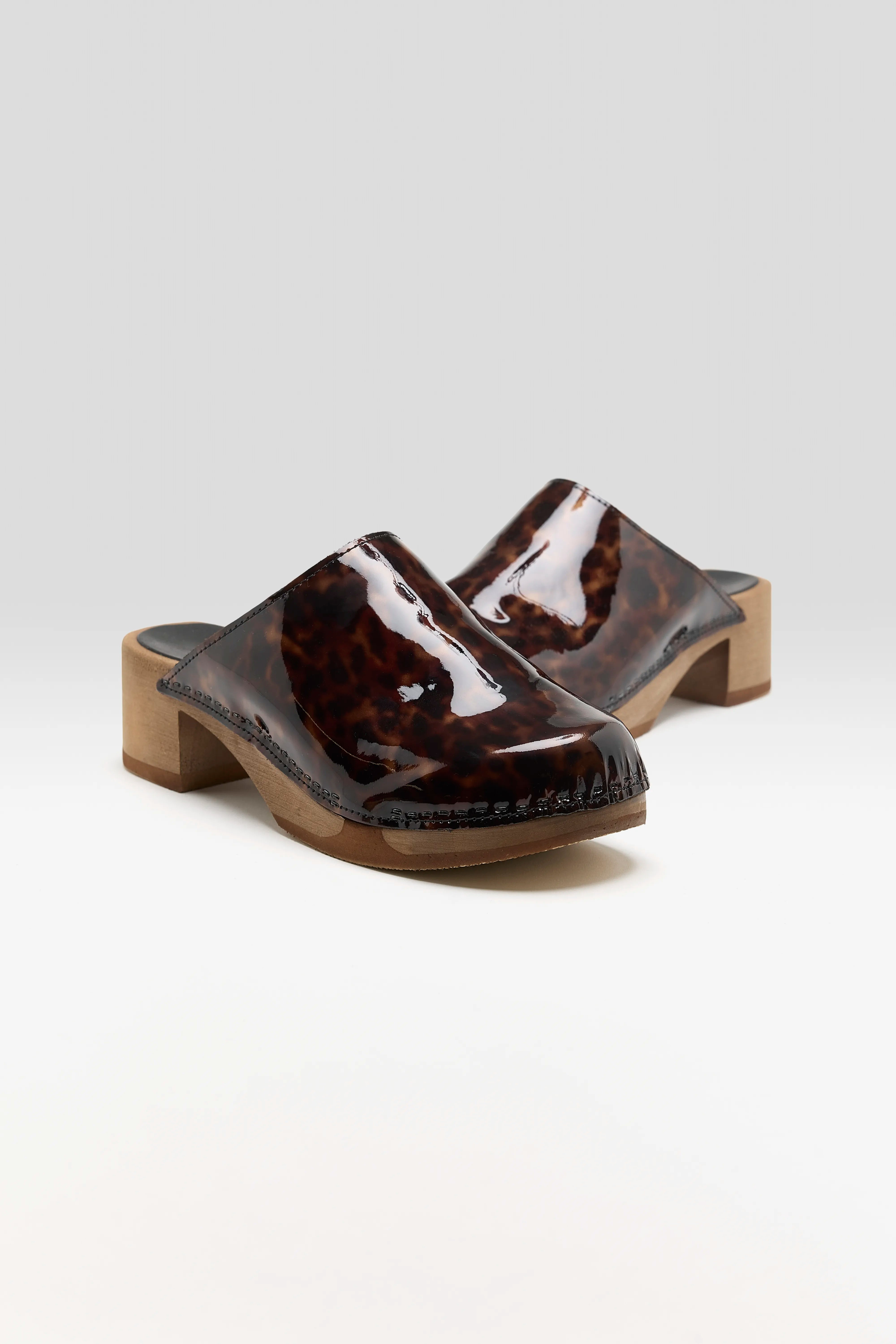 Sabots à Talon Écaille de Tortue (262 / W / BROWN)