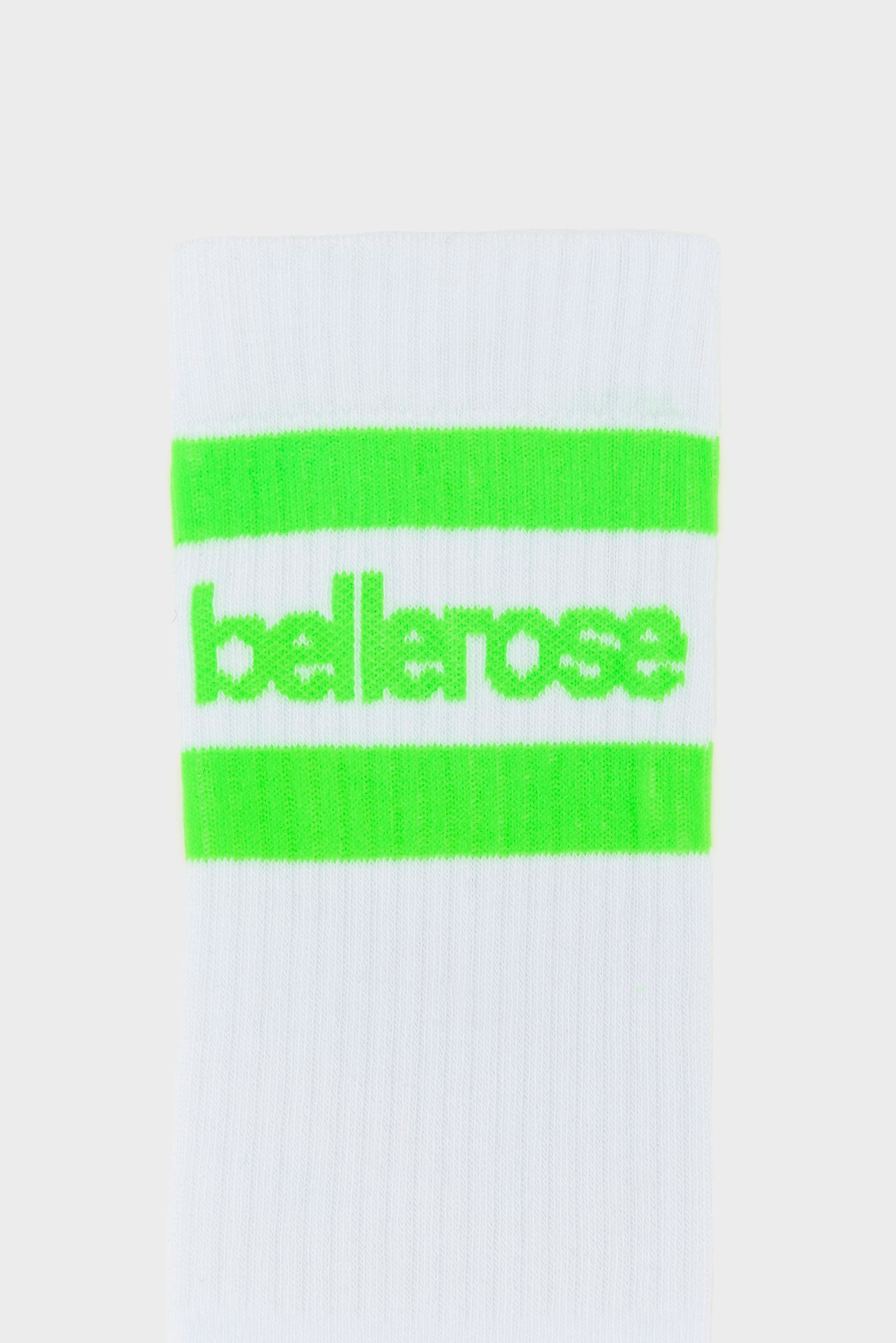 Chaussettes Vanmo - Fluo green / White Pour Unisexe | Bellerose