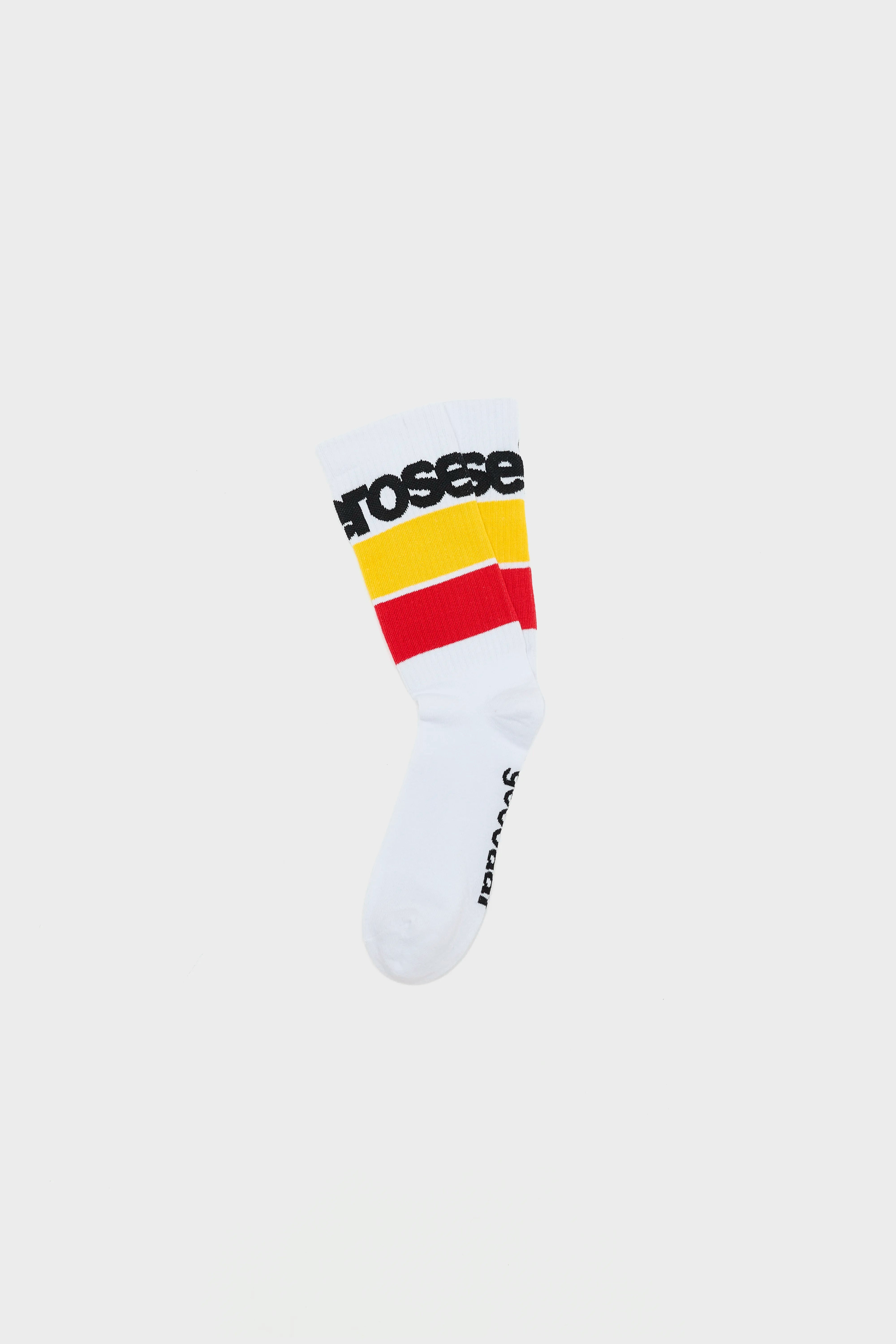 Belgian Voot Crew Socks - Fiesta / Girasole / White For Unisex | Bellerose