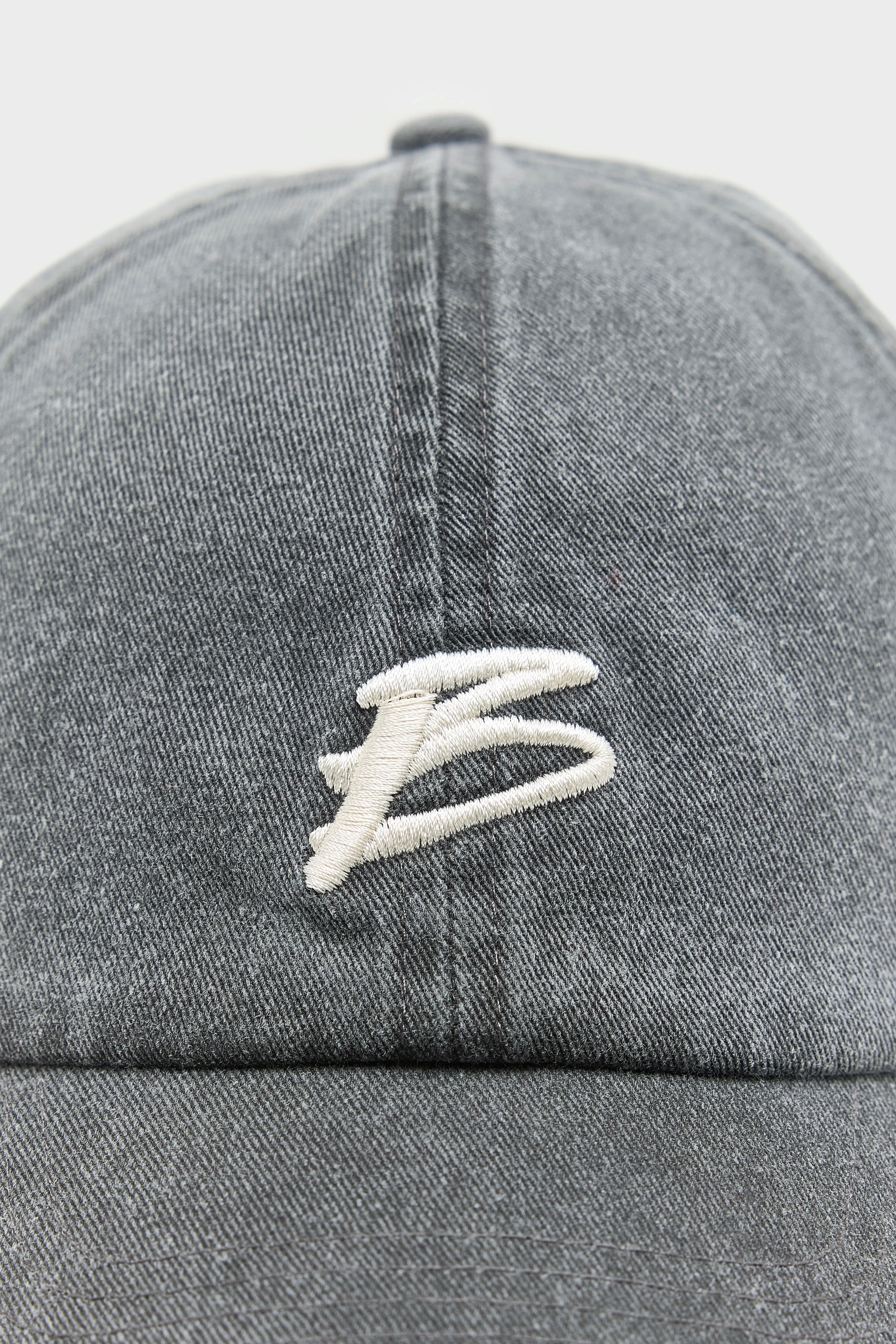 Damon Baseball Cap - Black / Ecru For Unisex | Bellerose