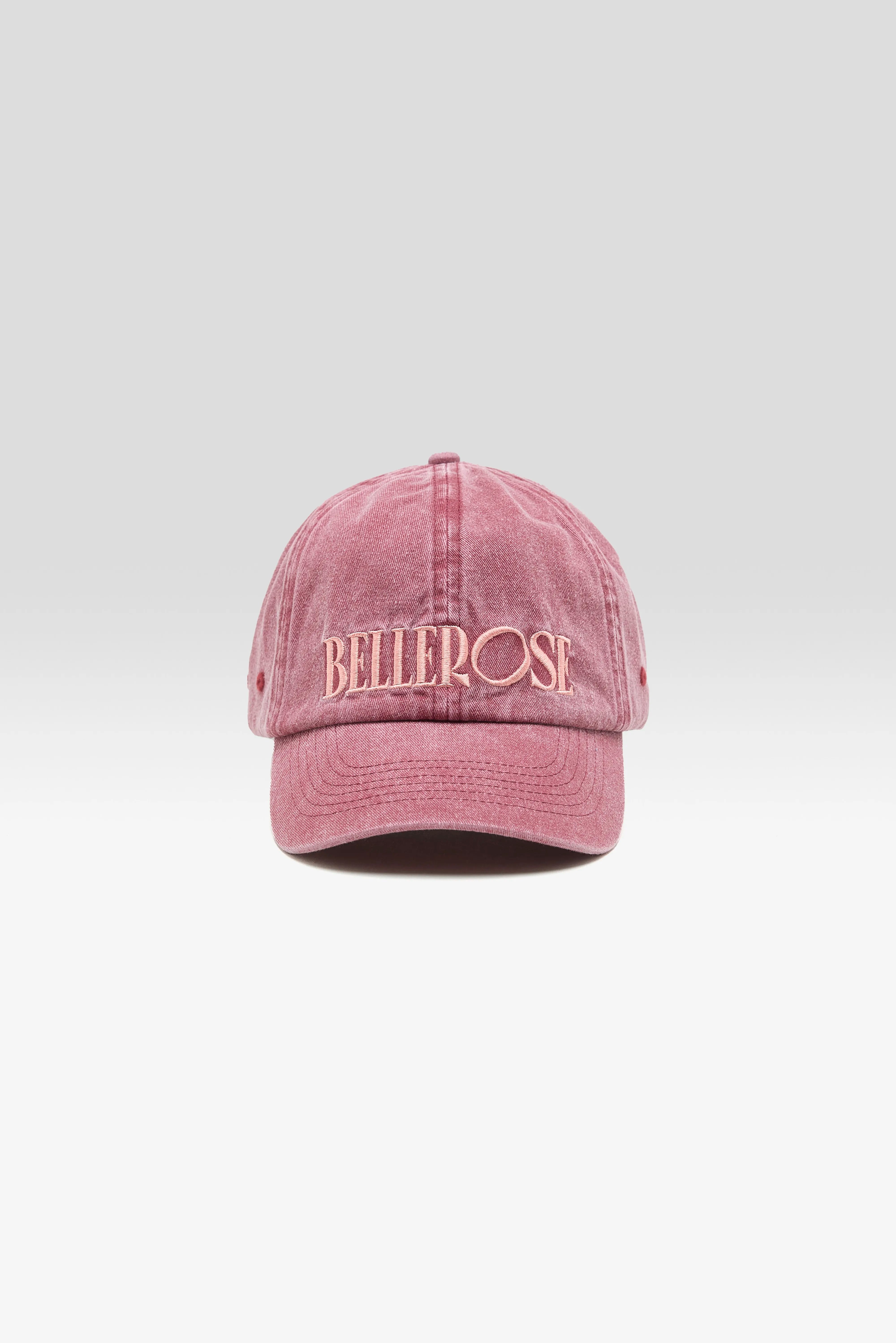 Damon Baseball Cap - Rosette / Ruby For Unisex | Bellerose
