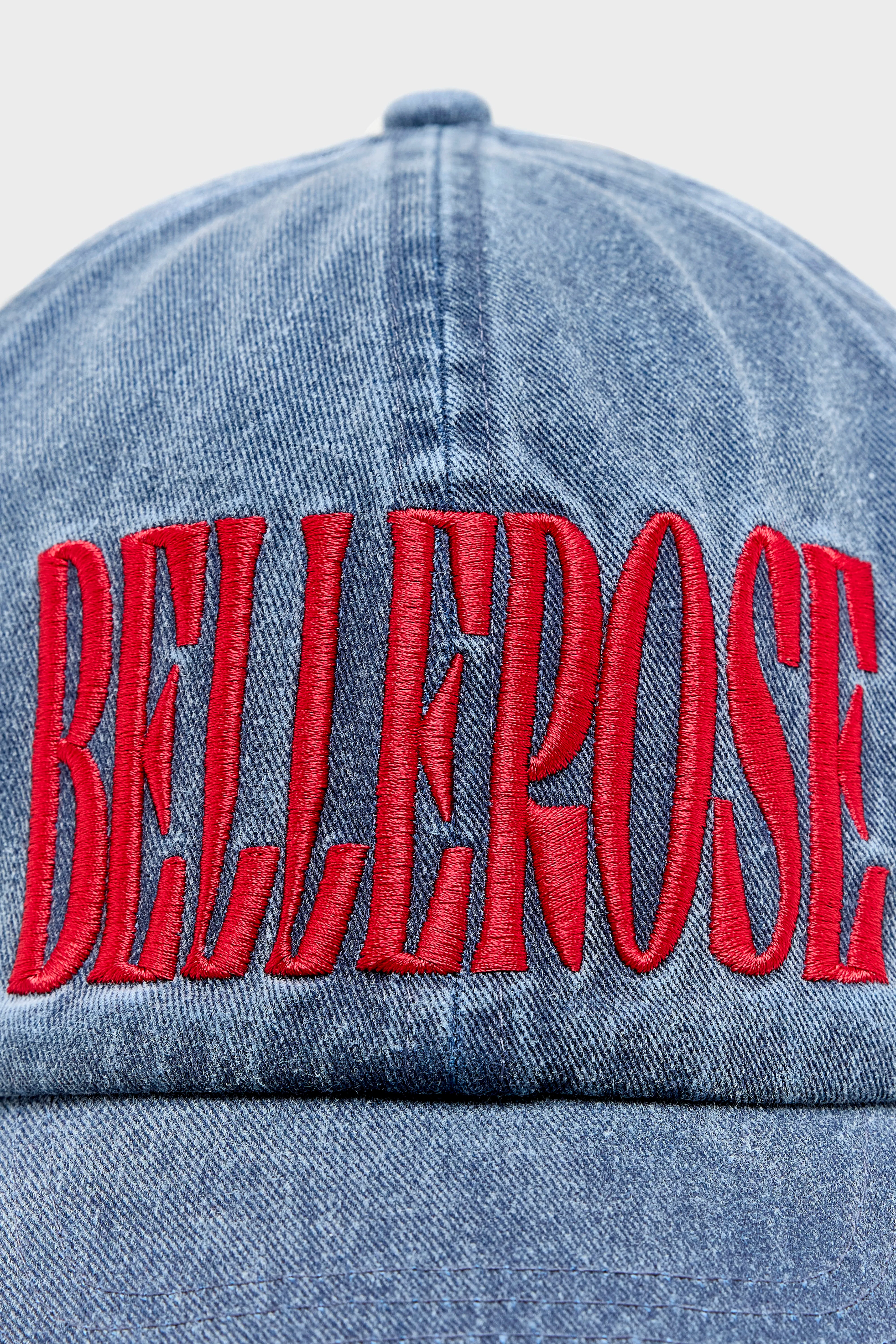Damon Baseball Cap - Poppy / Storm For Unisex | Bellerose