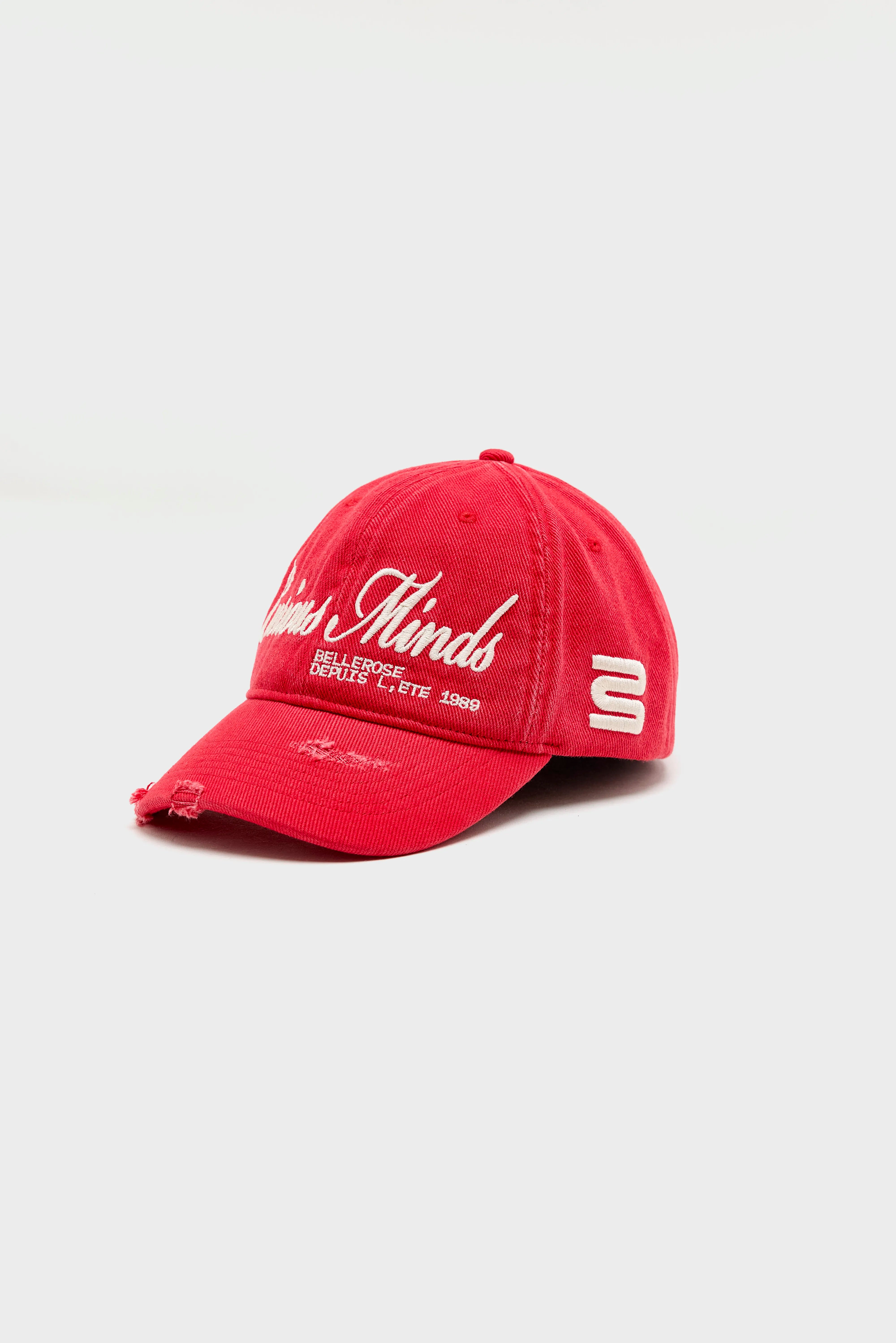 Dooba Baseball Cap - Ecru / Poppy For Unisex | Bellerose