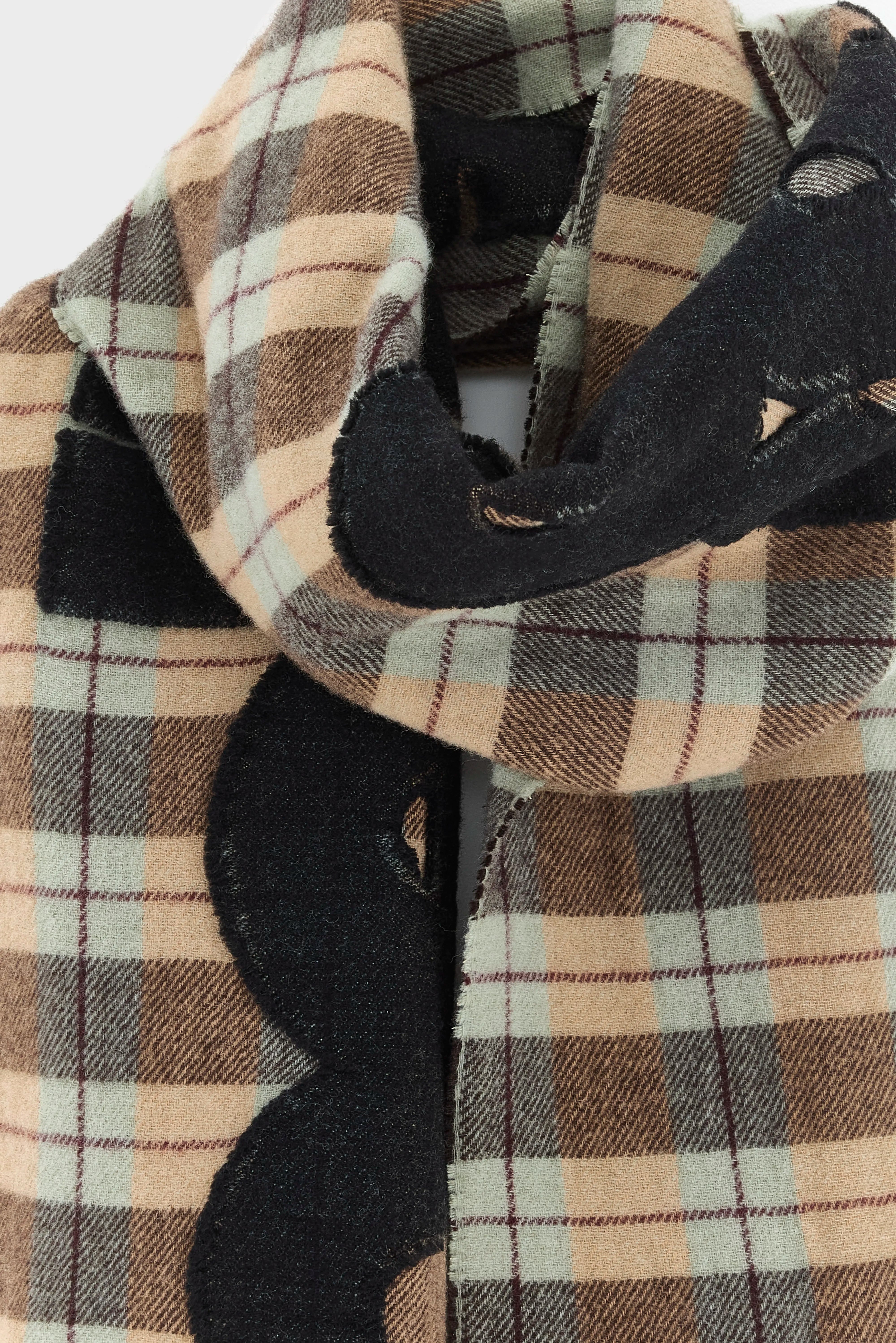 Mut checked scarf (262 / U / DISPLAY A)