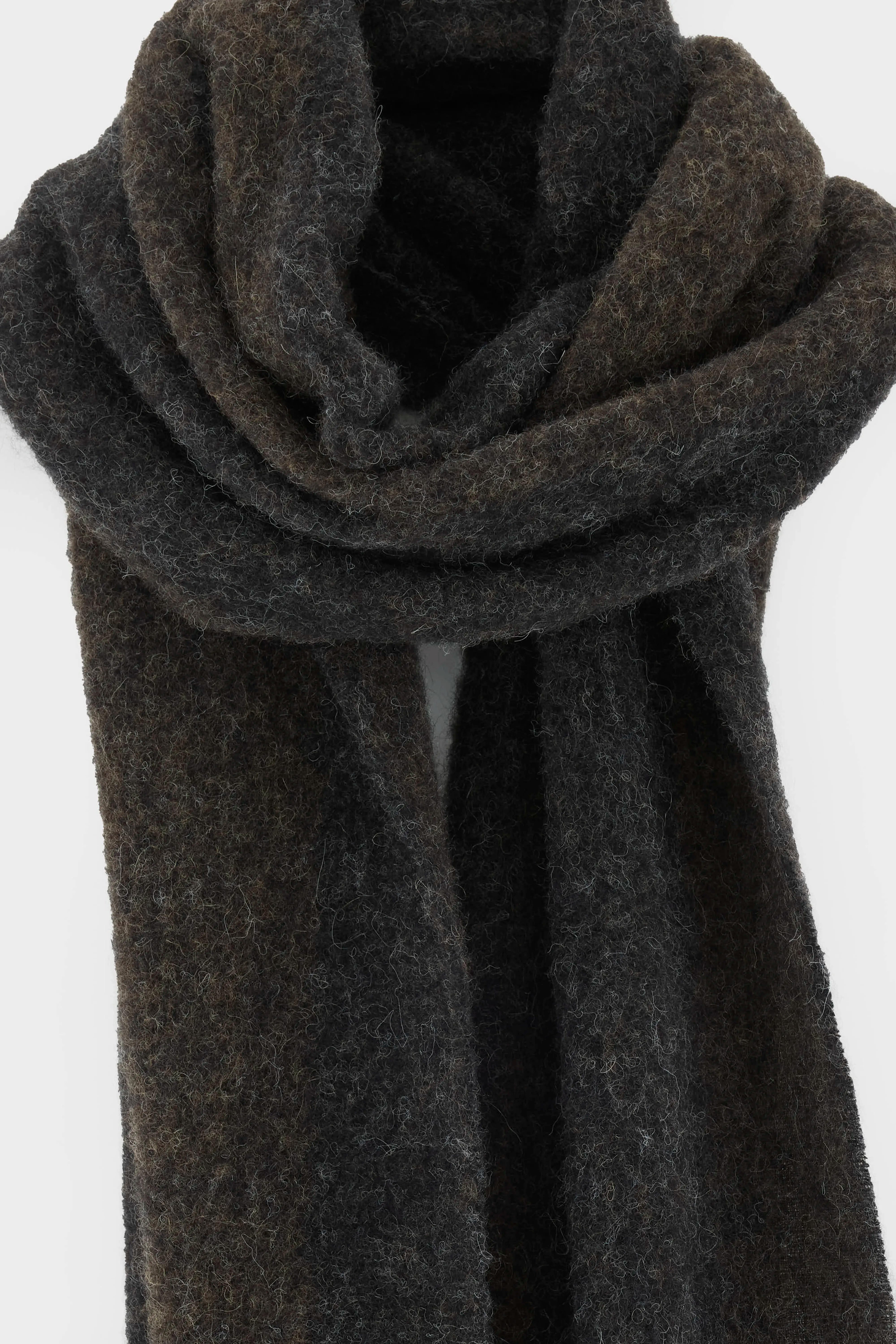 Moryan alpaca-blend scarf (262 / U / STRIPE B)