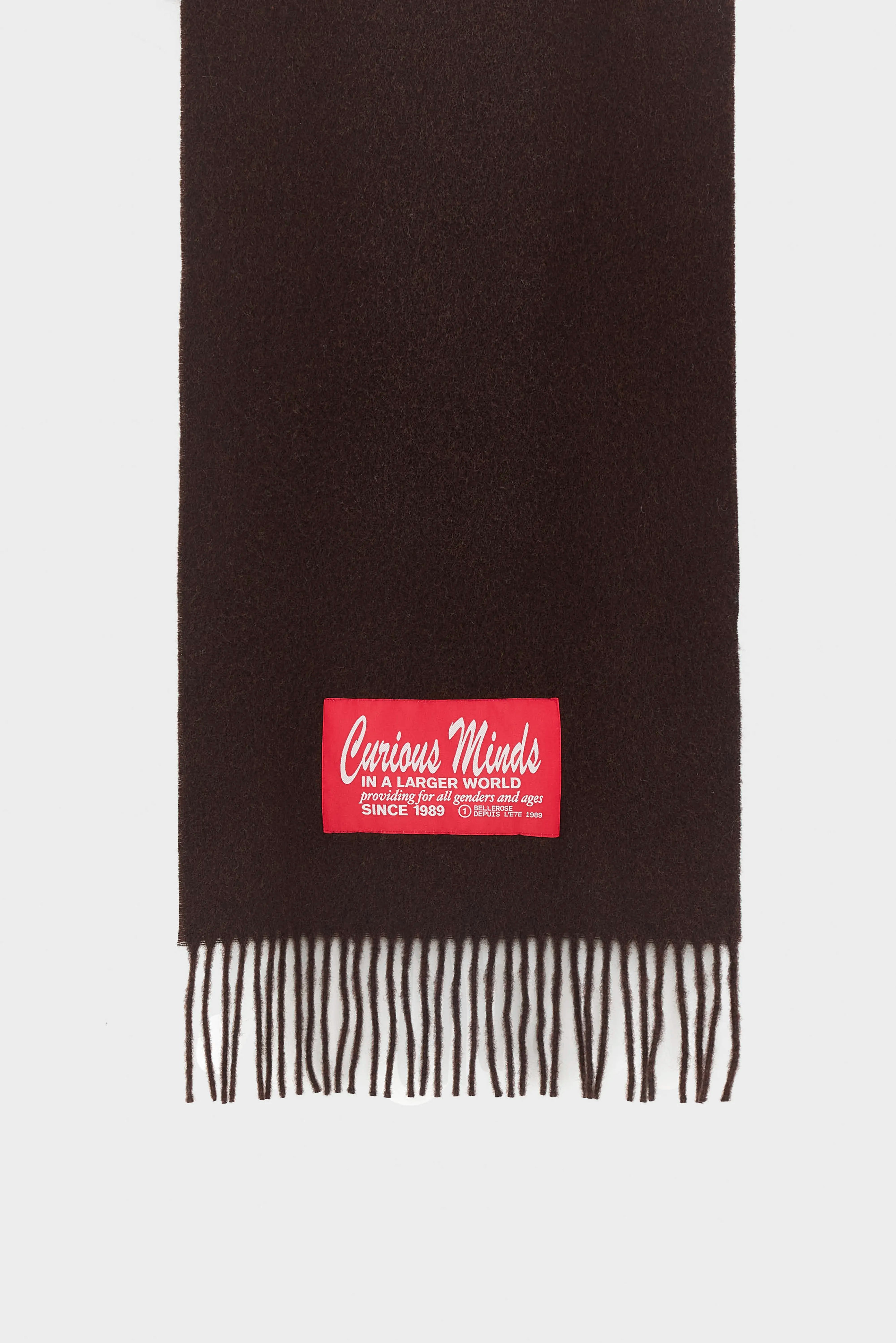 Écharpe en laine Mutch (262 / U / DARK ROAST)