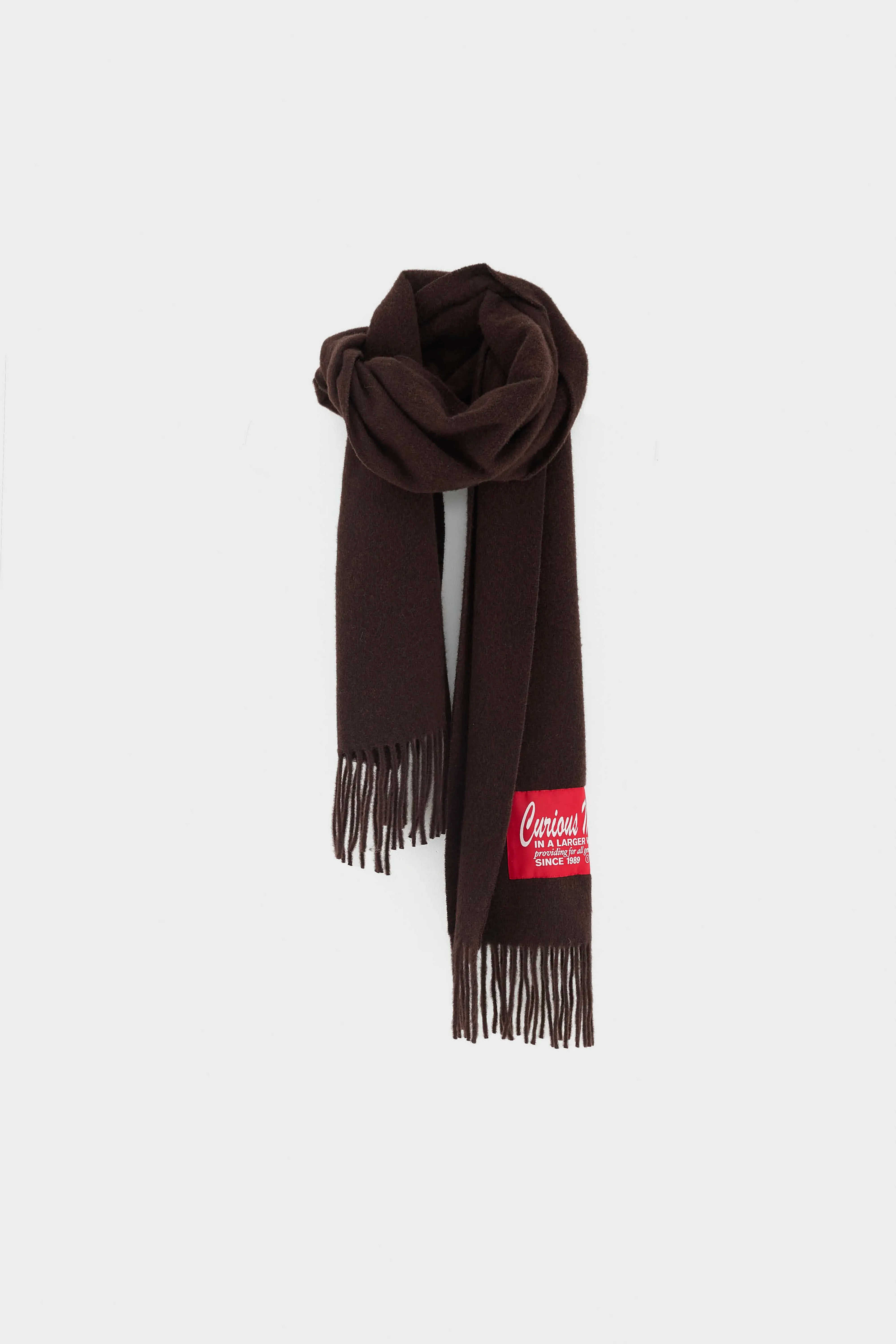 Écharpe en laine Mutch (262 / U / DARK ROAST)