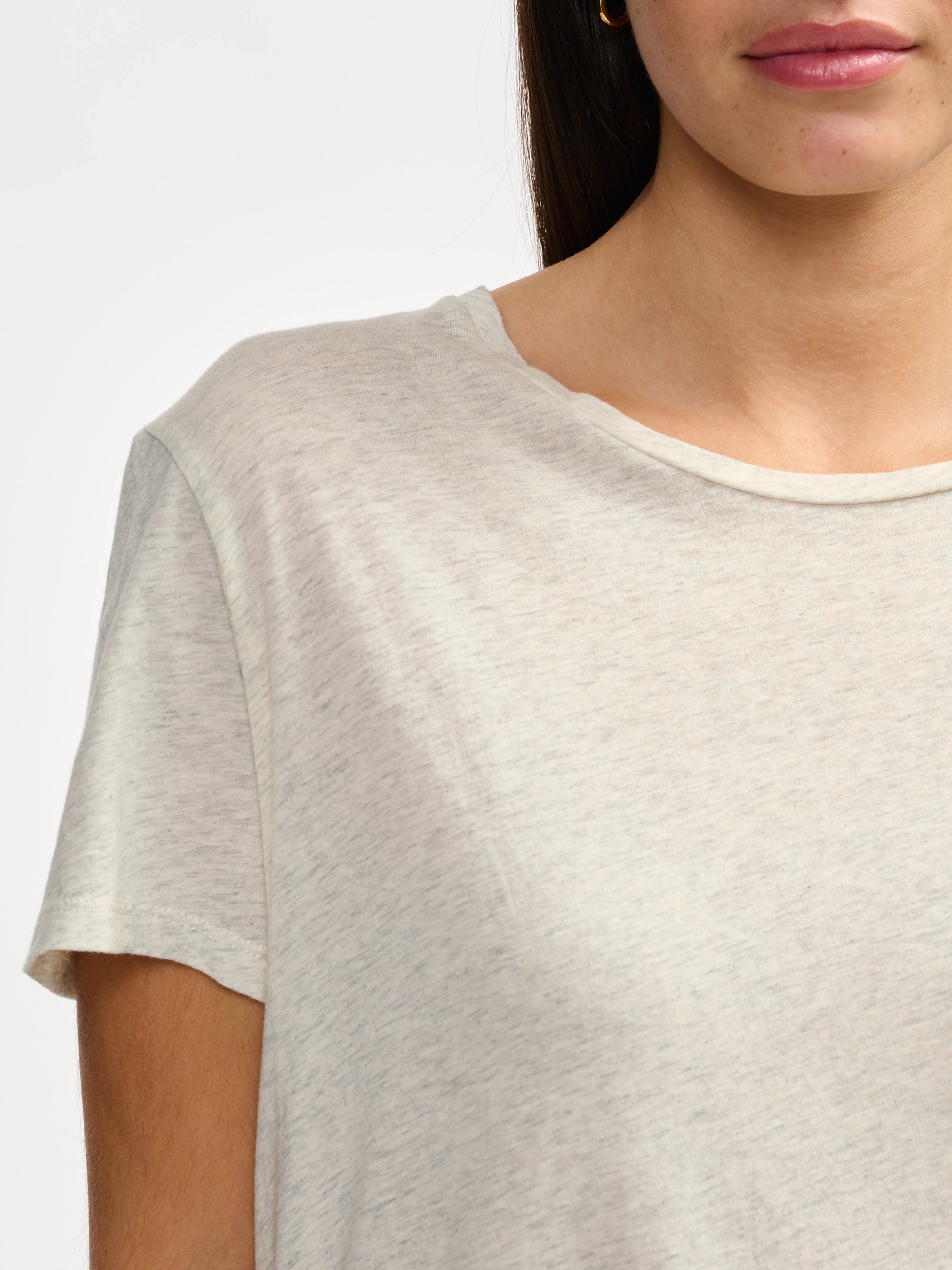 Covi korte mouwen t-shirt (242 / W / OYSTER)