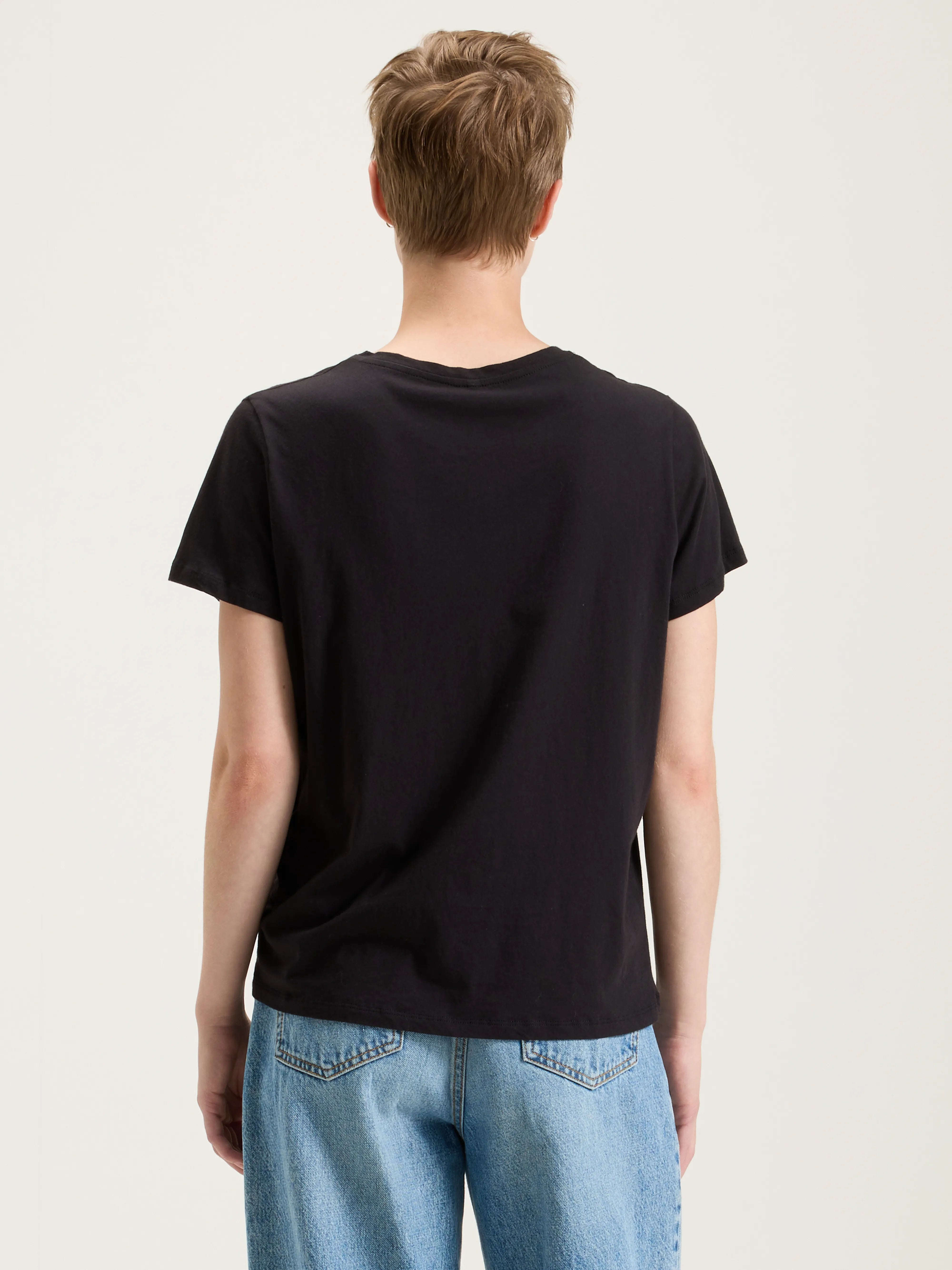 Covi Korte Mouwen T-shirt - Off black Voor Dames | Bellerose