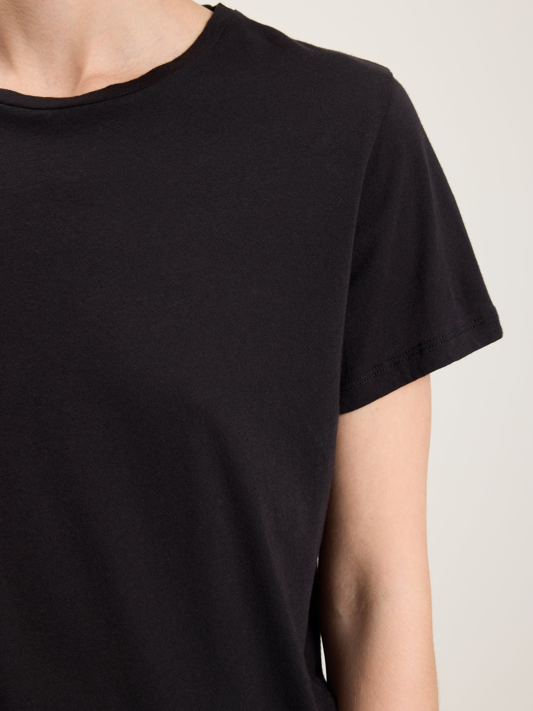 Covi Korte Mouwen T-shirt - Off black Voor Dames | Bellerose