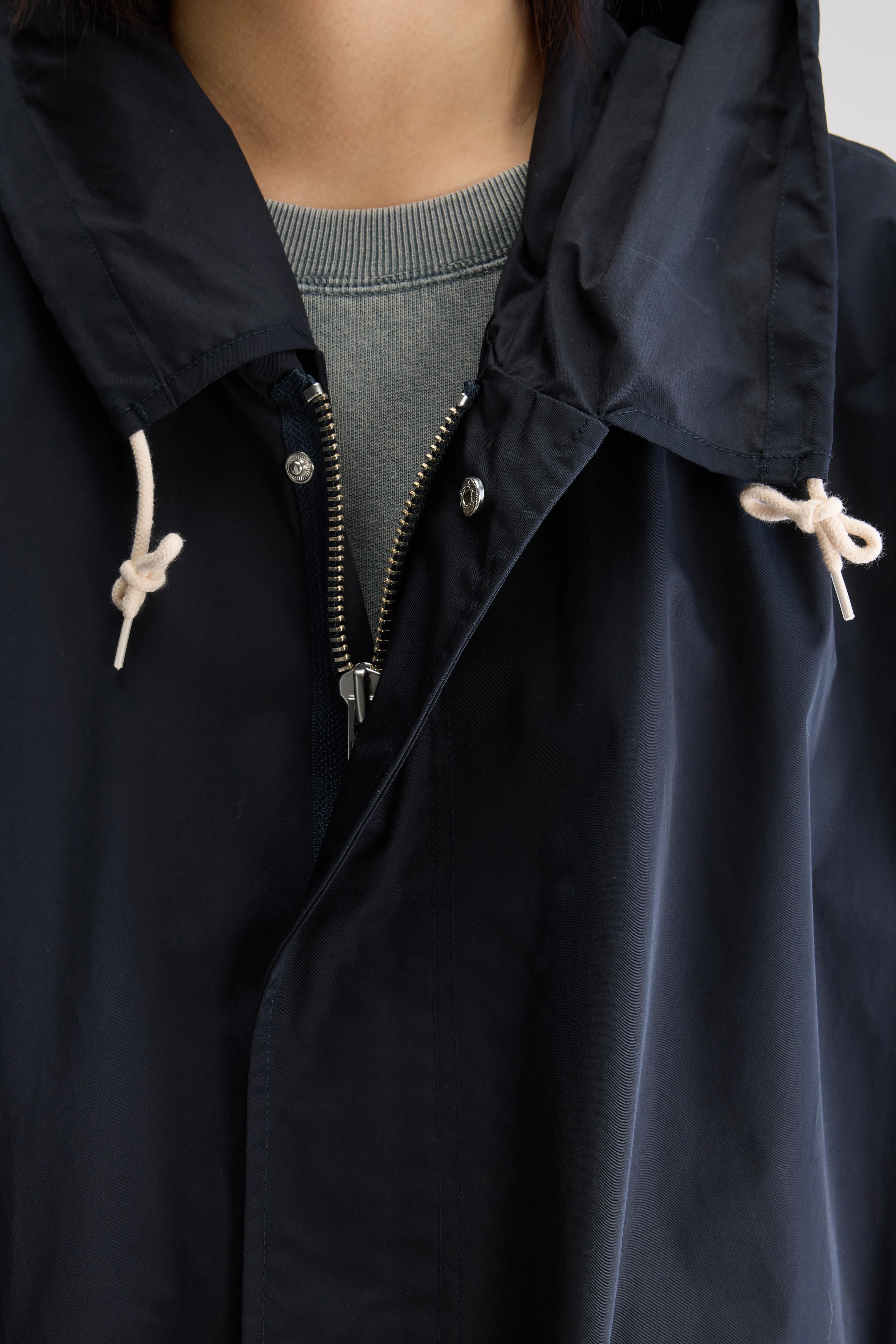 Laos Parka Met Capuchon - Navy Voor Dames | Bellerose