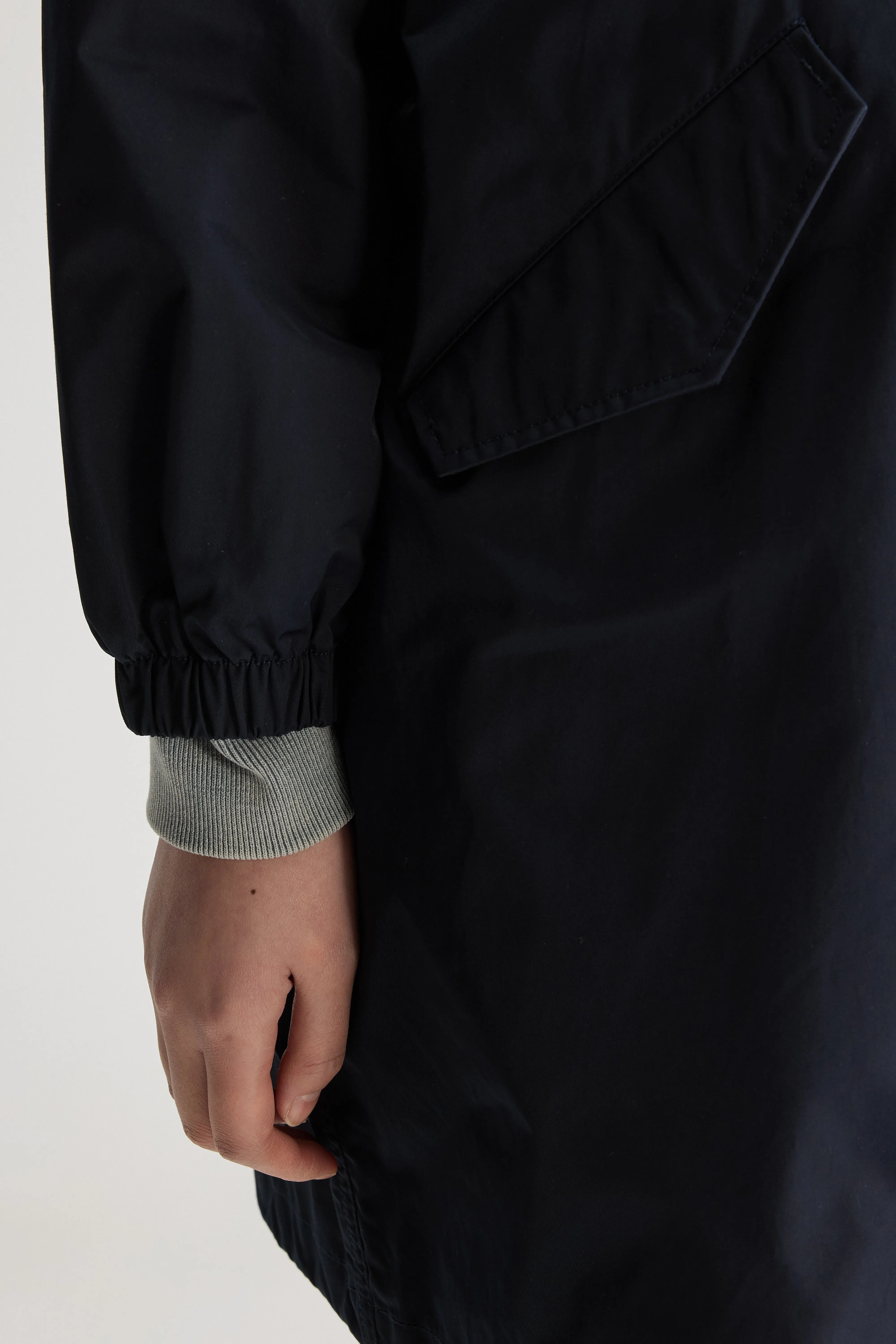 Parka à capuche Laos (242 / W / NAVY)