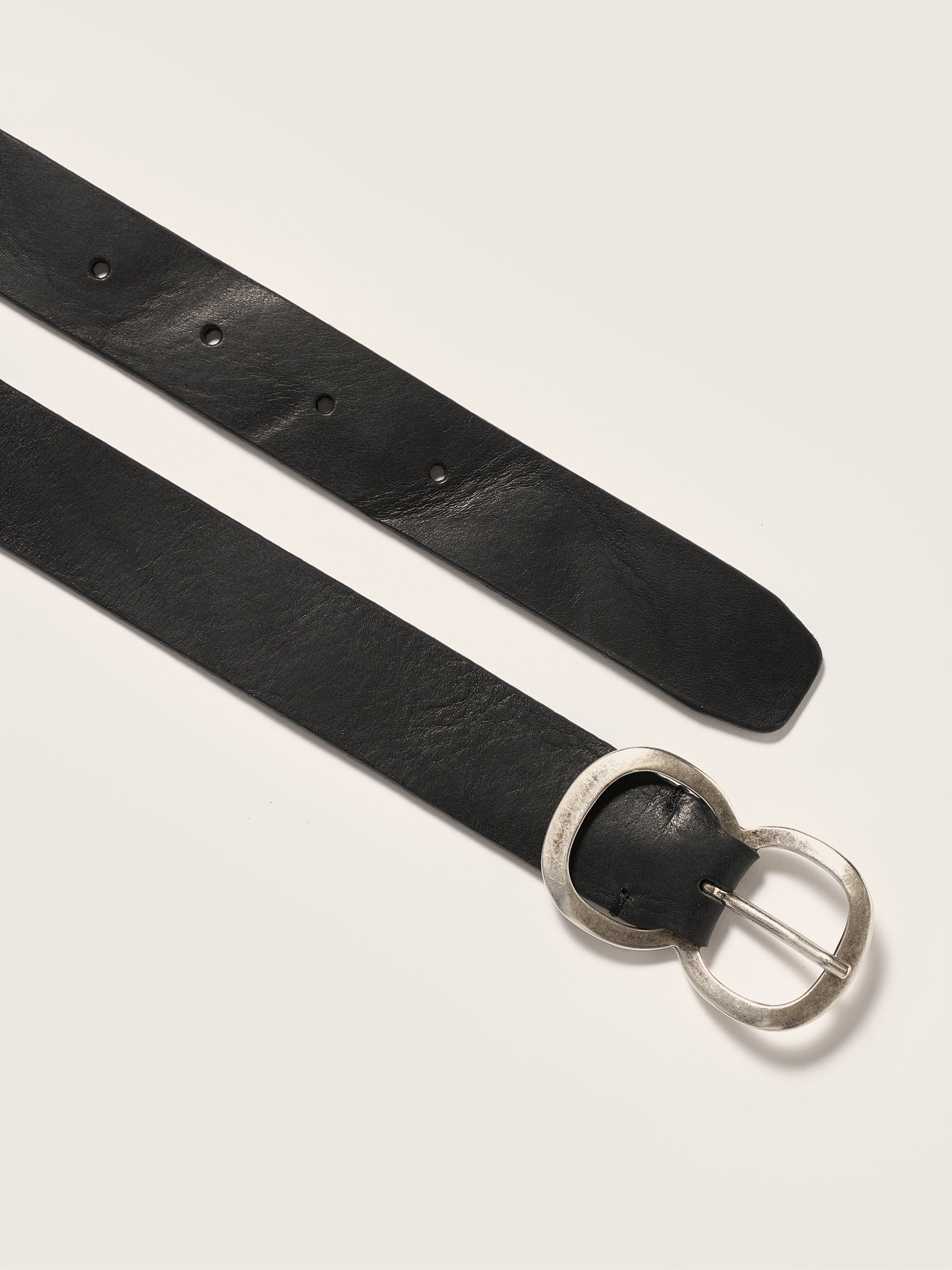 Ceinture En Cuir Sabas - Black Pour Femme | Bellerose