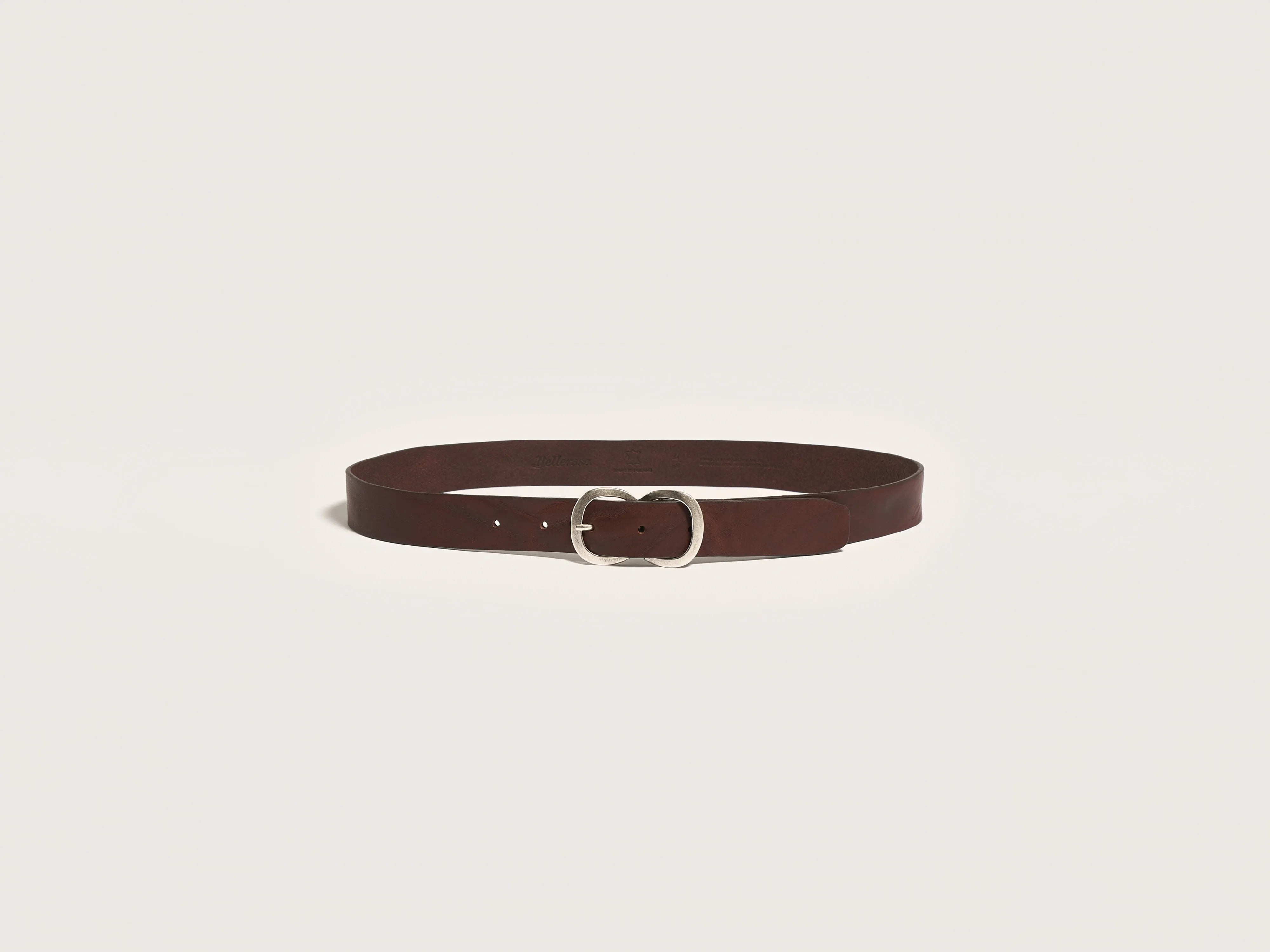 Ceinture En Cuir Sabas - Brown Pour Femme | Bellerose