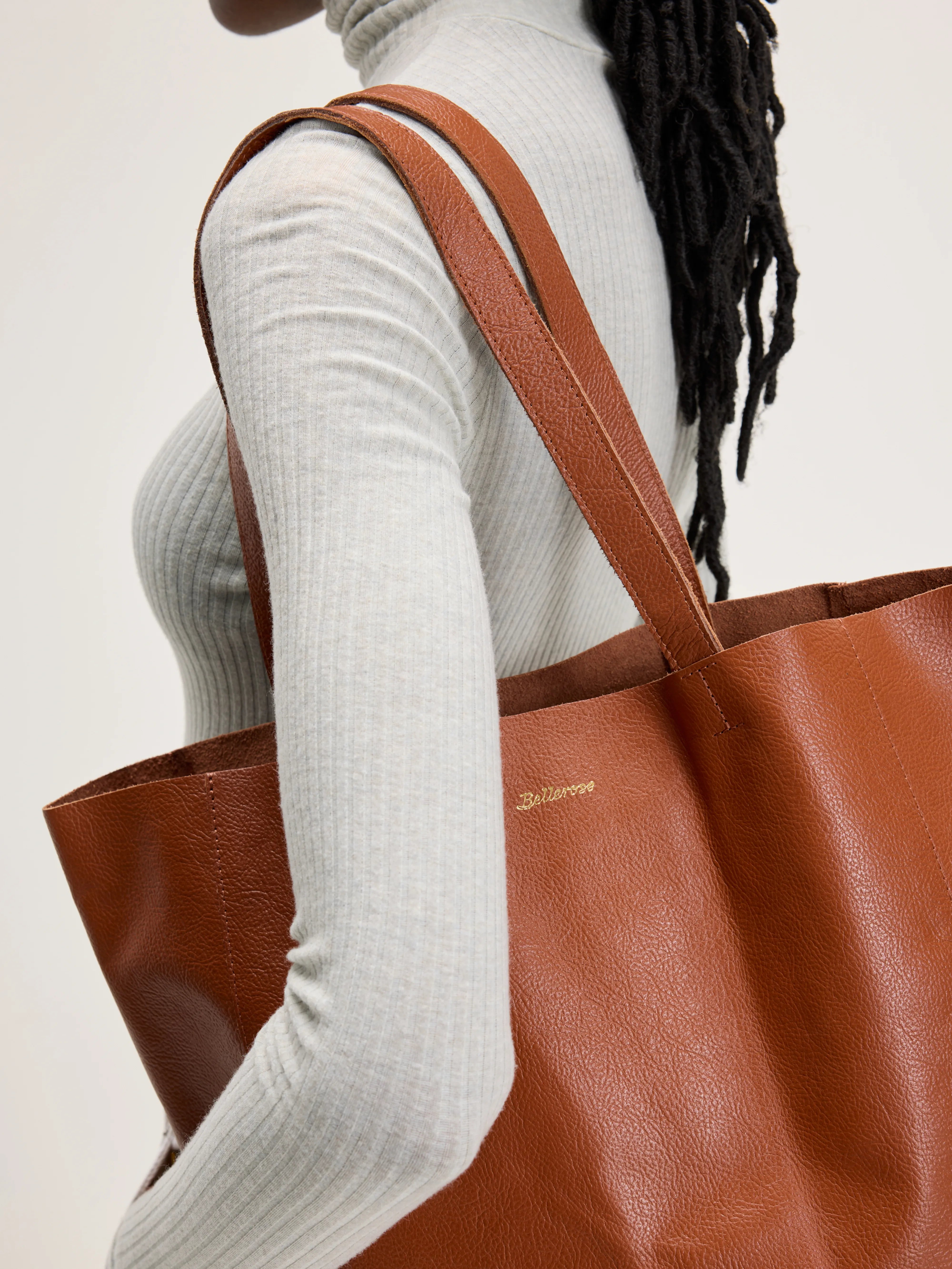 Tote Bag Nirya - Brown Pour Femme | Bellerose