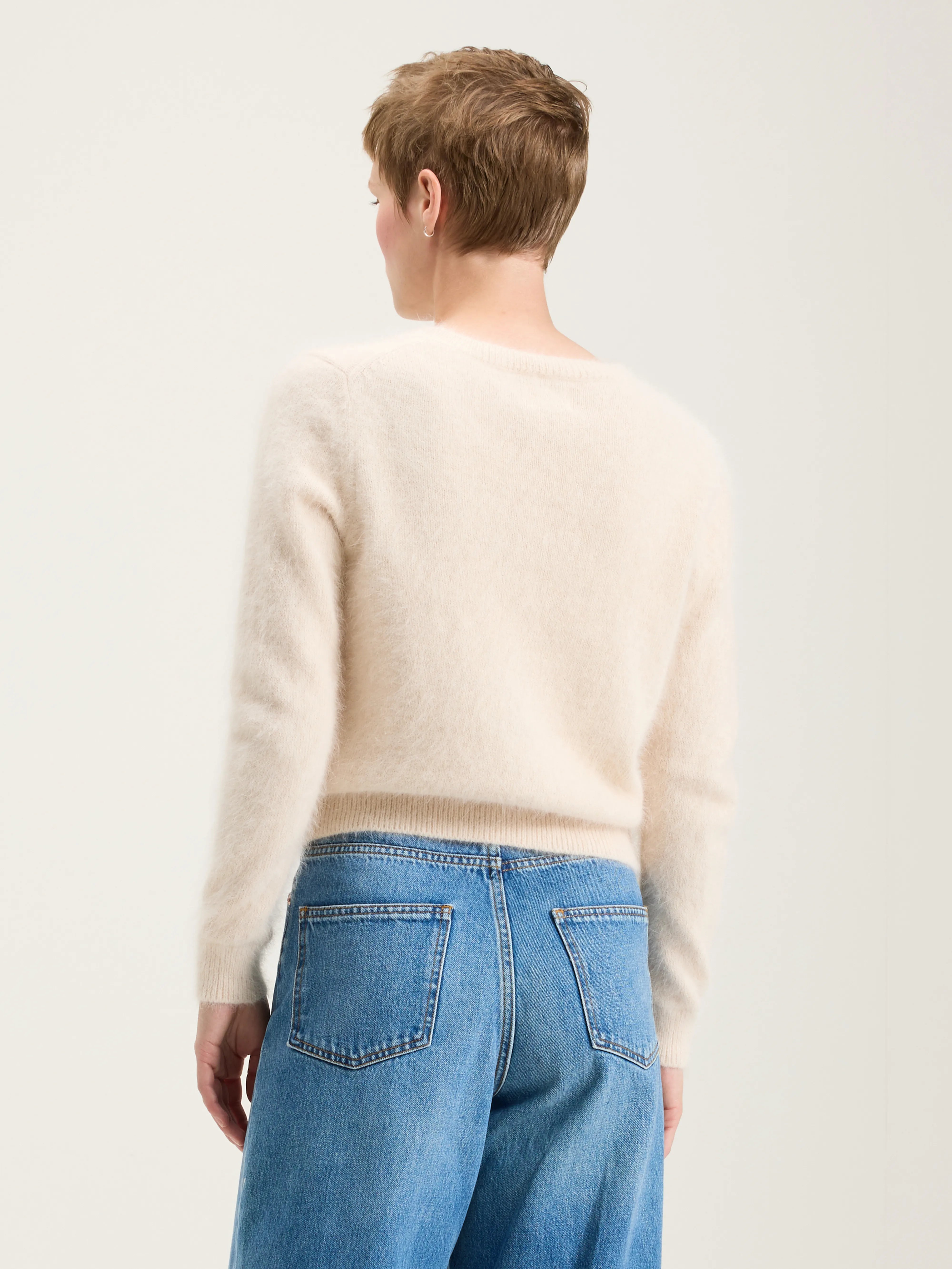 Datti angora-blend sweater (242 / W / PARCHEMIN)