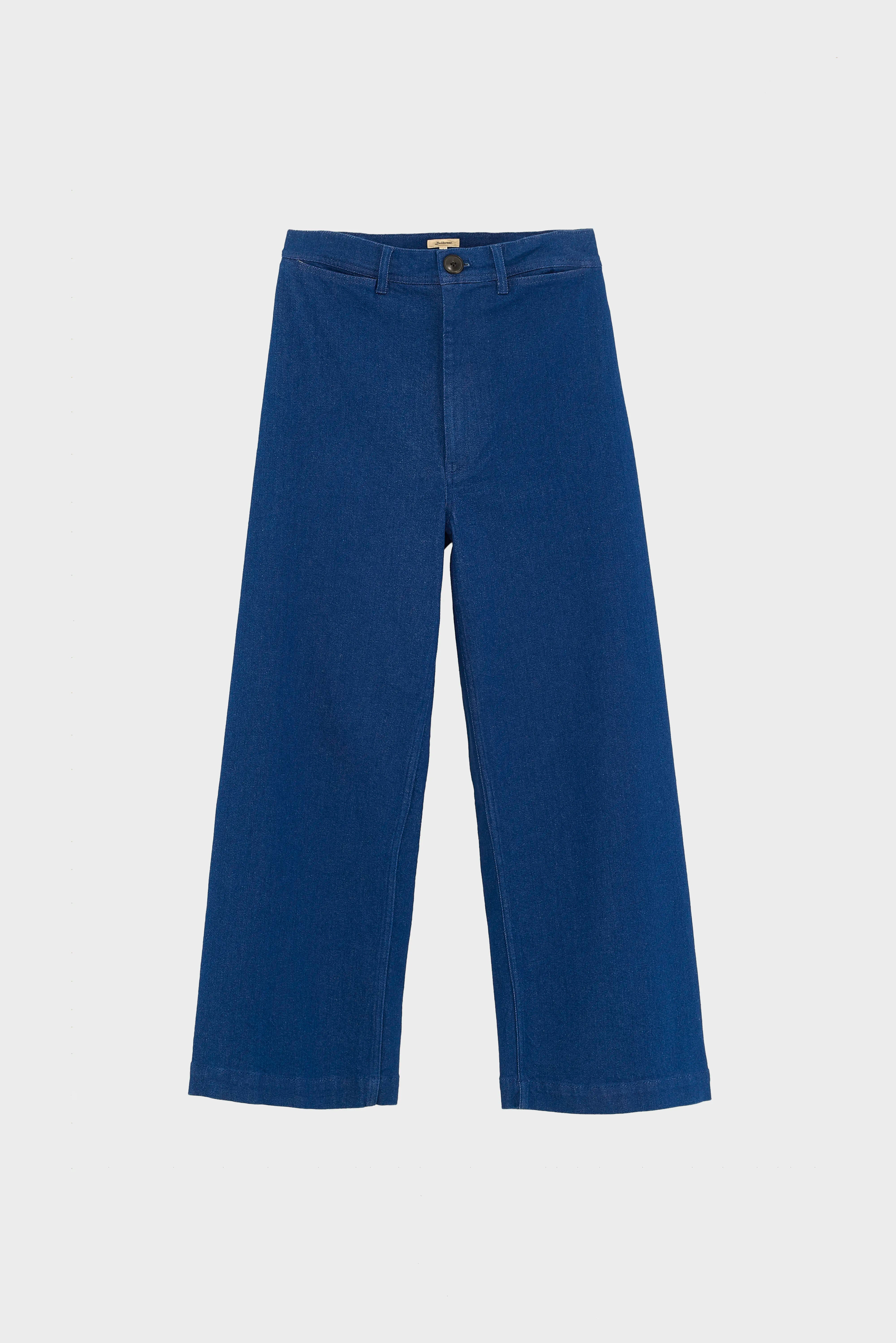 Pantalon large bleu Lotan (242 / W / ONE WASH)