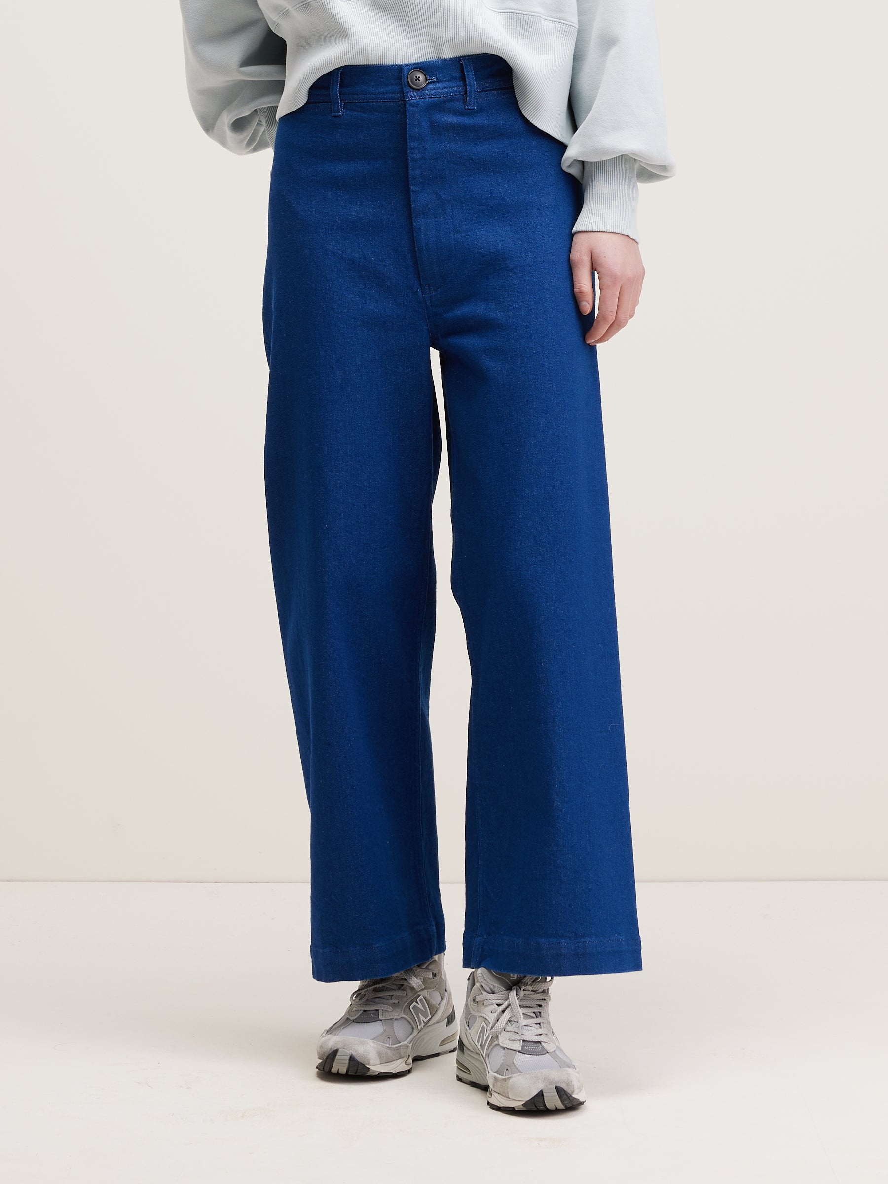 Lotan Wide Trousers - One wash For Women | Bellerose