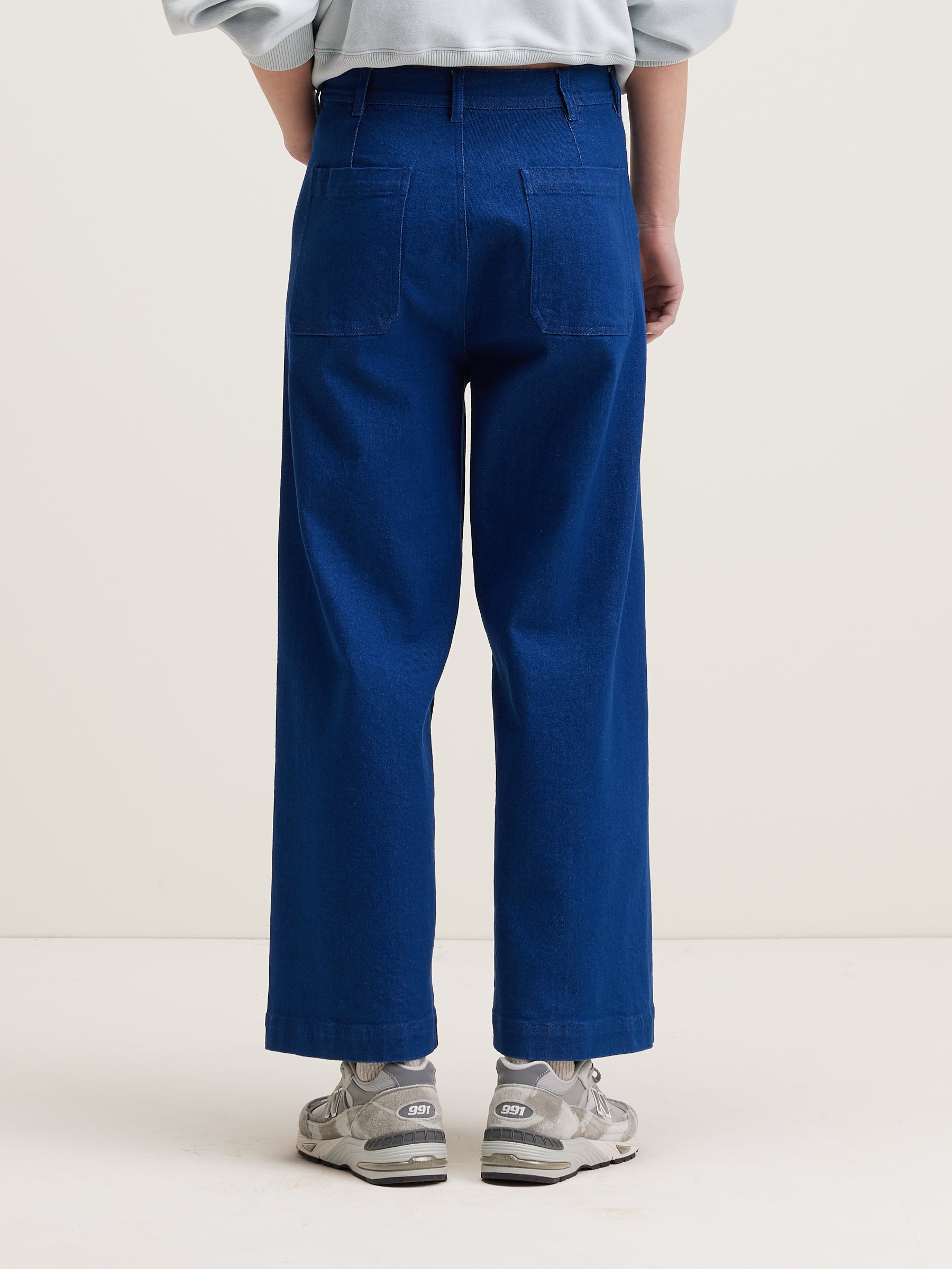 Lotan Wide Trousers - One wash For Women | Bellerose