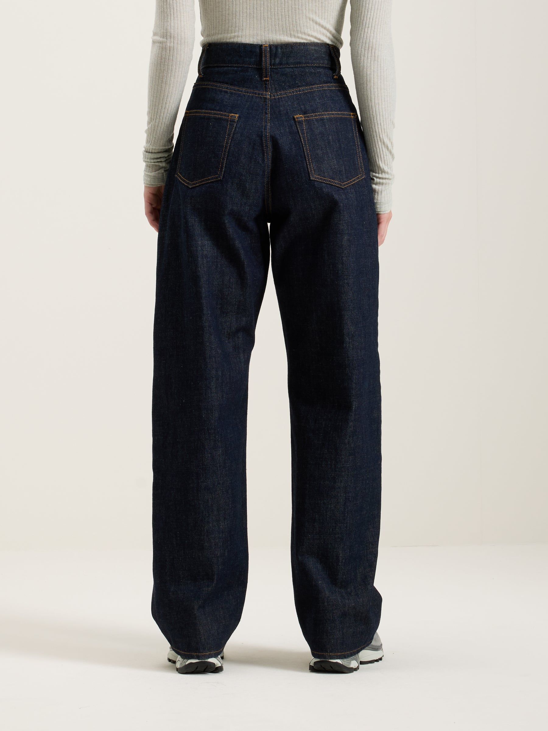 Poker Wide Jeans - Rinse For Women | Bellerose